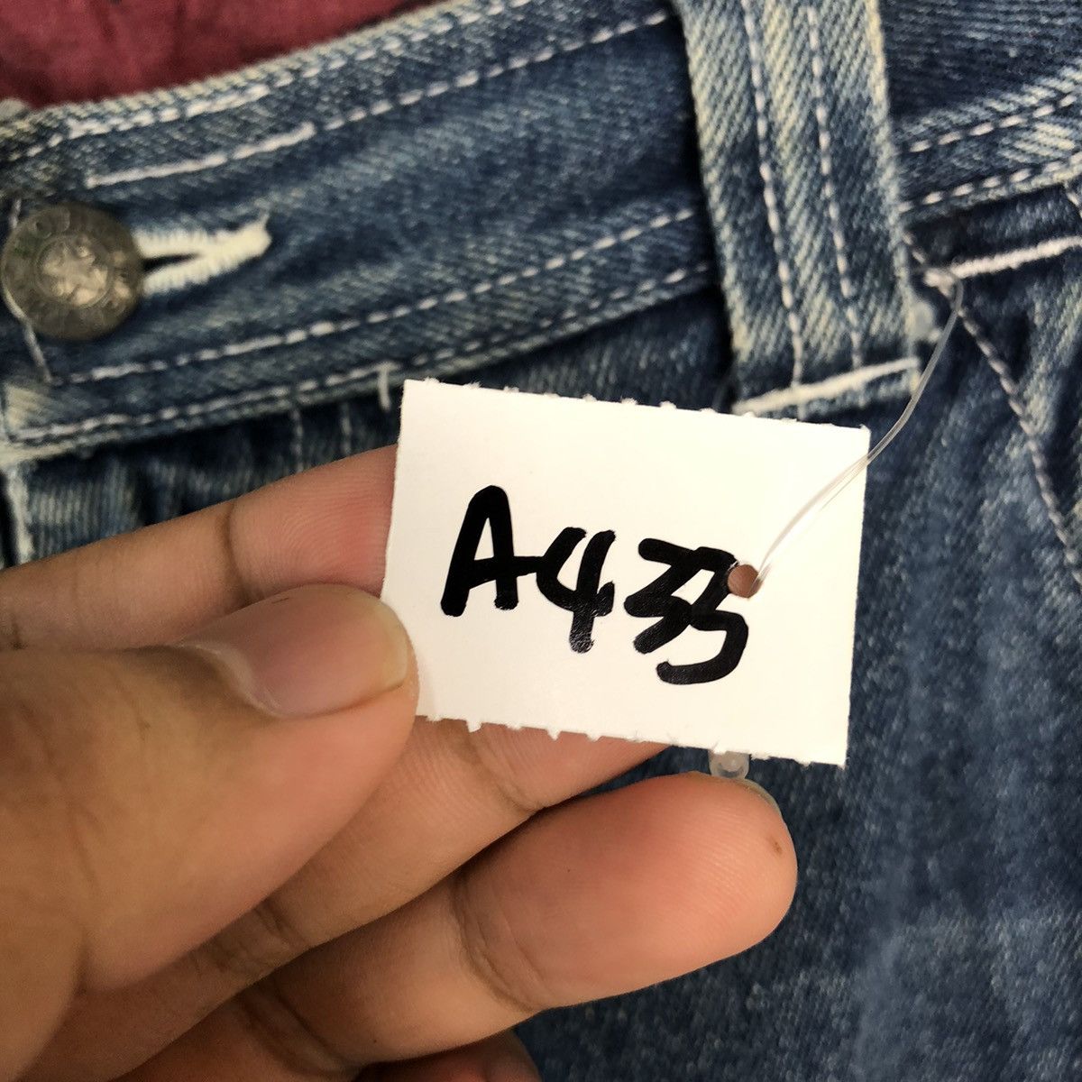 Hobo Hobo Blue Denim utility Cargo Multipocket Pants #A433 Size US 30 / EU 46 - 15 Thumbnail