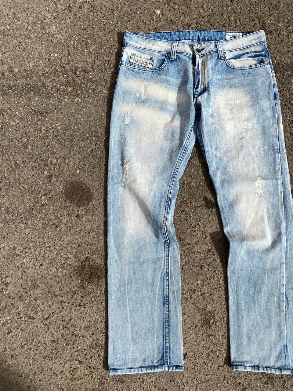 Japanese Brand × Vintage Diesel faded distressed pants jeans Size US 34 / EU 50 - 5 Thumbnail