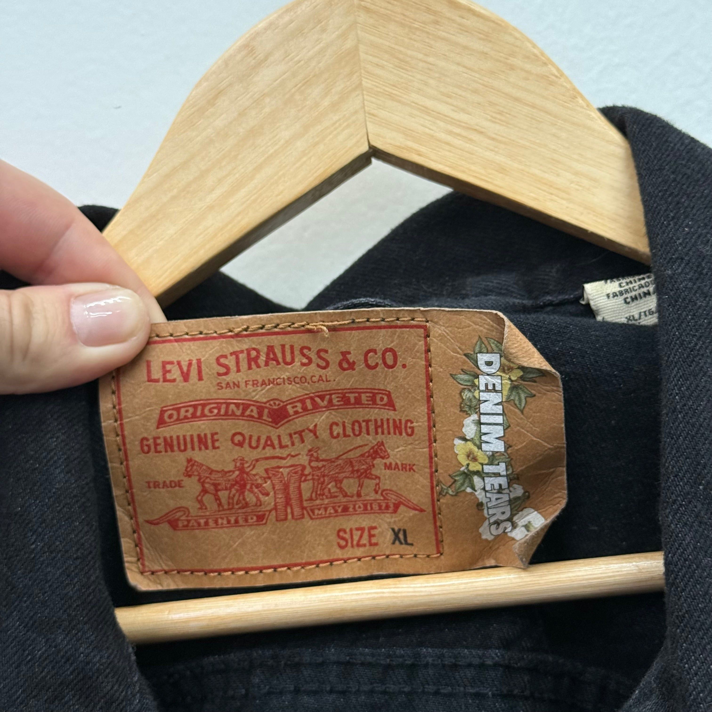 DENIM TEARS Denim Tears Levi Denim Jacket - Size XL Size US XL / EU 56 / 4 - 5 Thumbnail