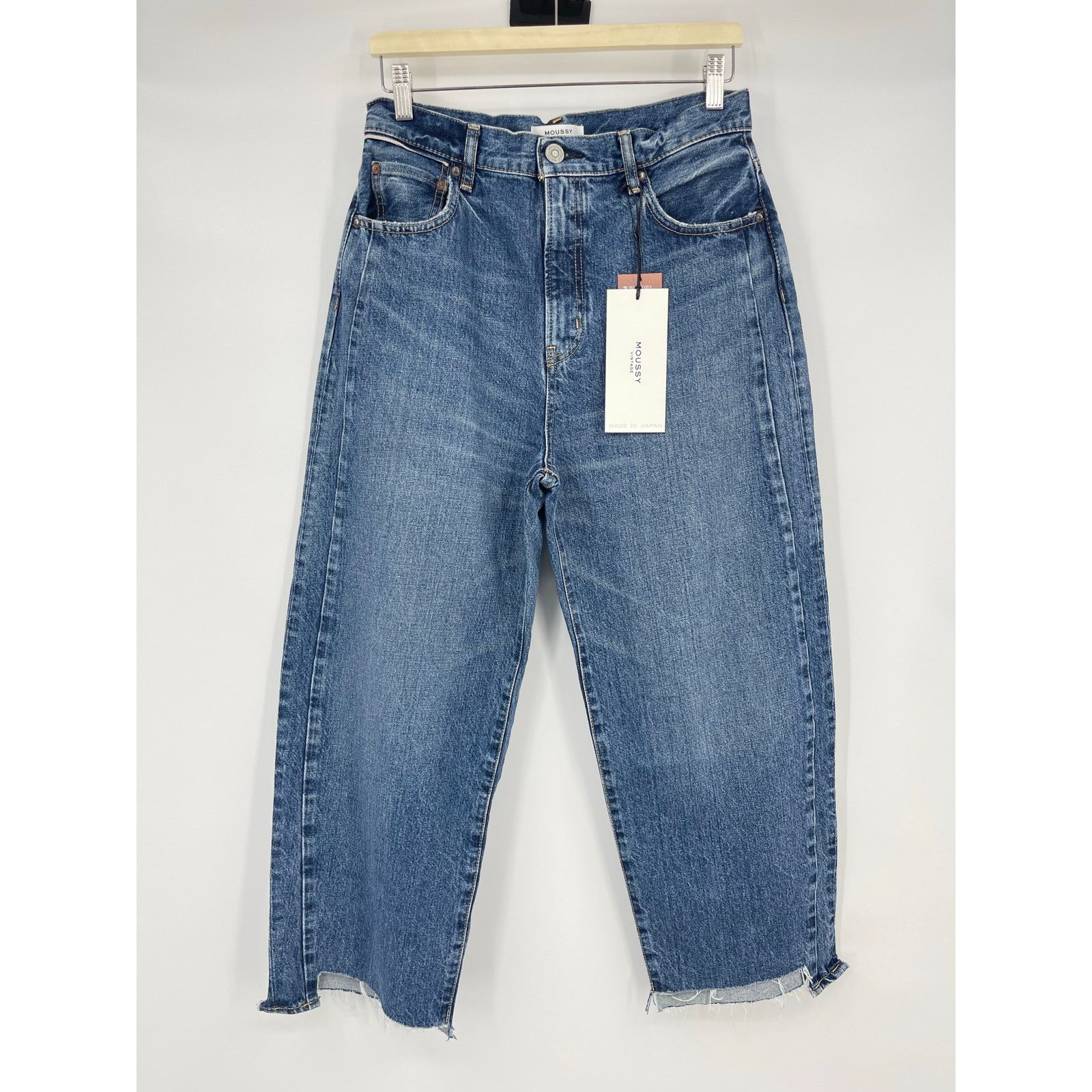 MOUSSY Moussy Vintage | NWT MV Dunkirk Round Cropped Jeans 28 Size 28" / US 6 / IT 42 - 4 Thumbnail