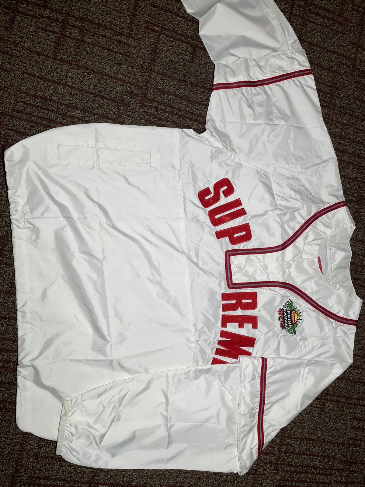 Supreme Supreme Snap-Off Sleeve L/S Baseball Top Size US M / EU 48-50 / 2 - 6 Thumbnail