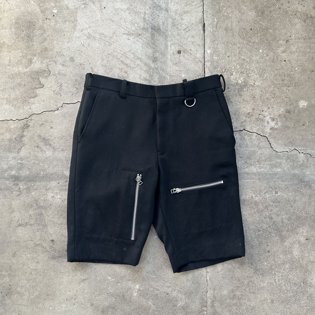 Japanese Brand $950 JohnLawrenceSullivan avant garde zipper shorts Size US 31 - 1 Thumbnail