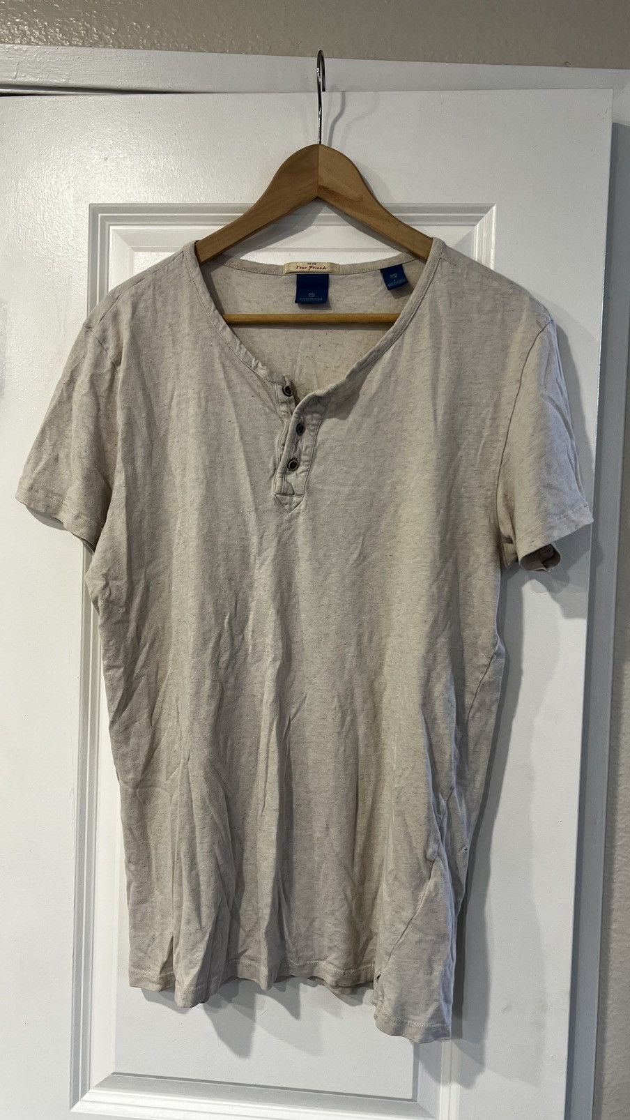 Scotch & Soda Henley T shirt Size US L / EU 52-54 / 3 - 1 Thumbnail