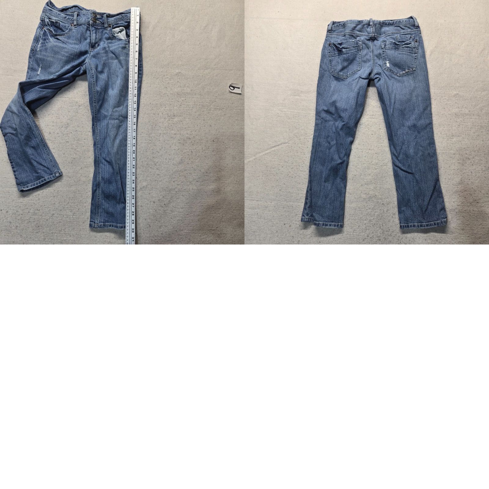 Vintage Aéropostale Jeans Adult Women's 5/6 Medium Wash Denim Jegging Blue Womens Size 28" / US 6 / IT 42 - 8 Thumbnail