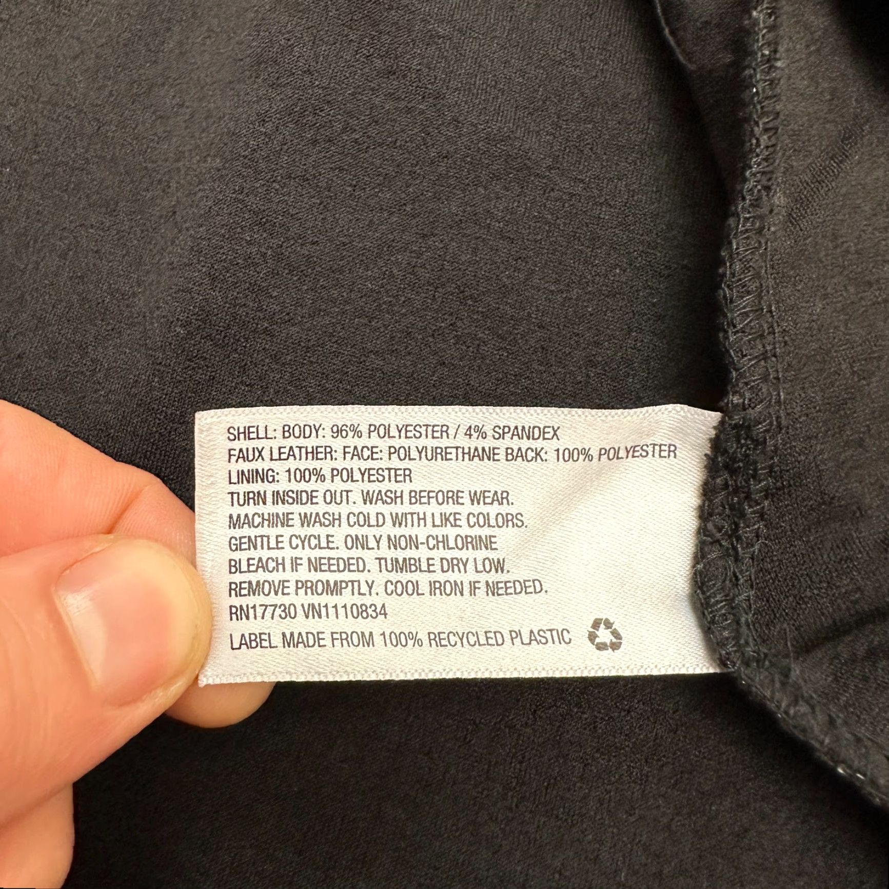 Vintage Xhilaration Dress Juniors XL Black A-Line Cap Sleeve Round Neck Glitters Size XL / US 12-14 / IT 48-50 - 7 Thumbnail
