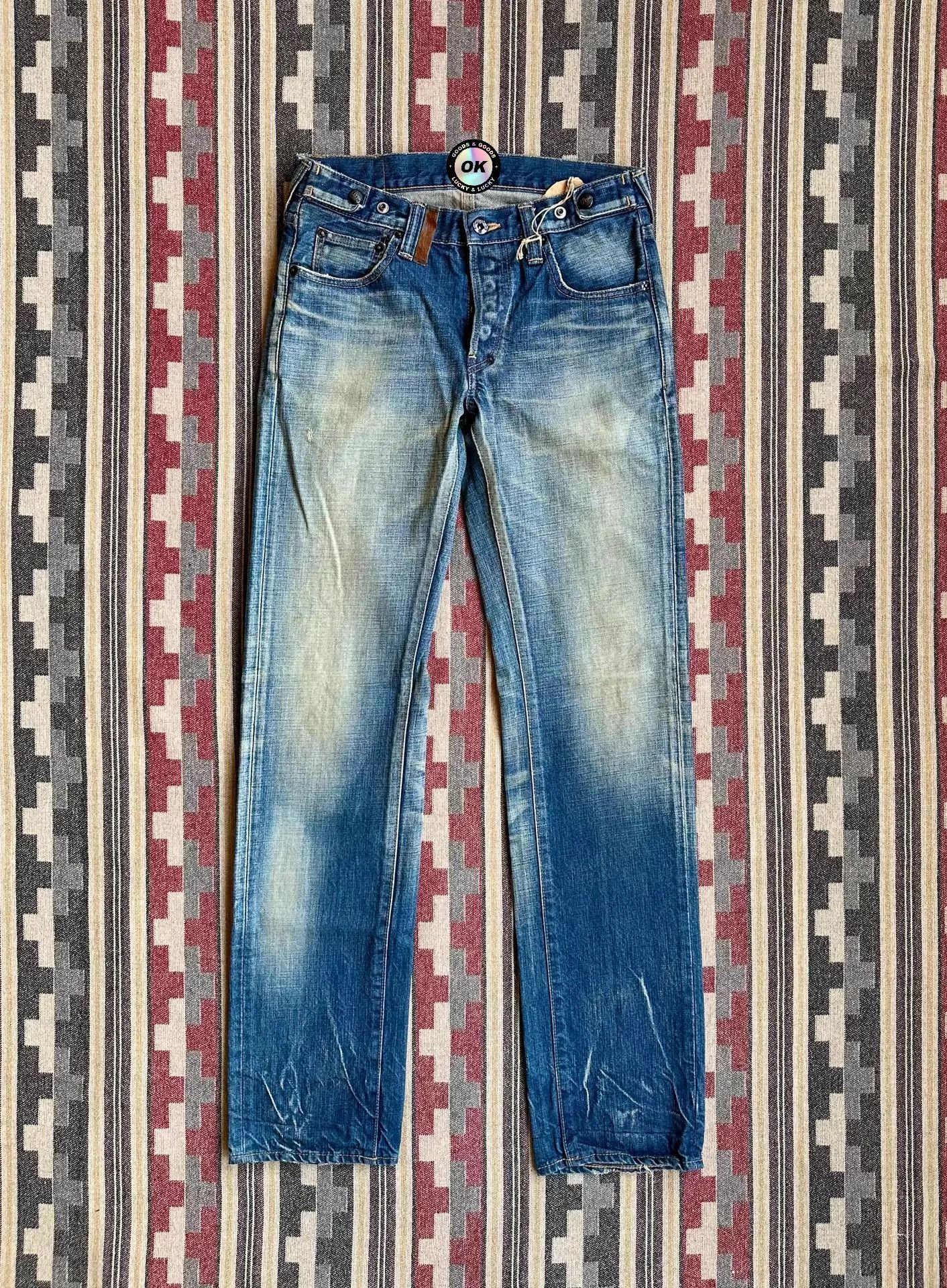 Prps Prps P43P04L vintage heavy wash whisker jeans Japan 29 new Size US 29 - 1 Thumbnail