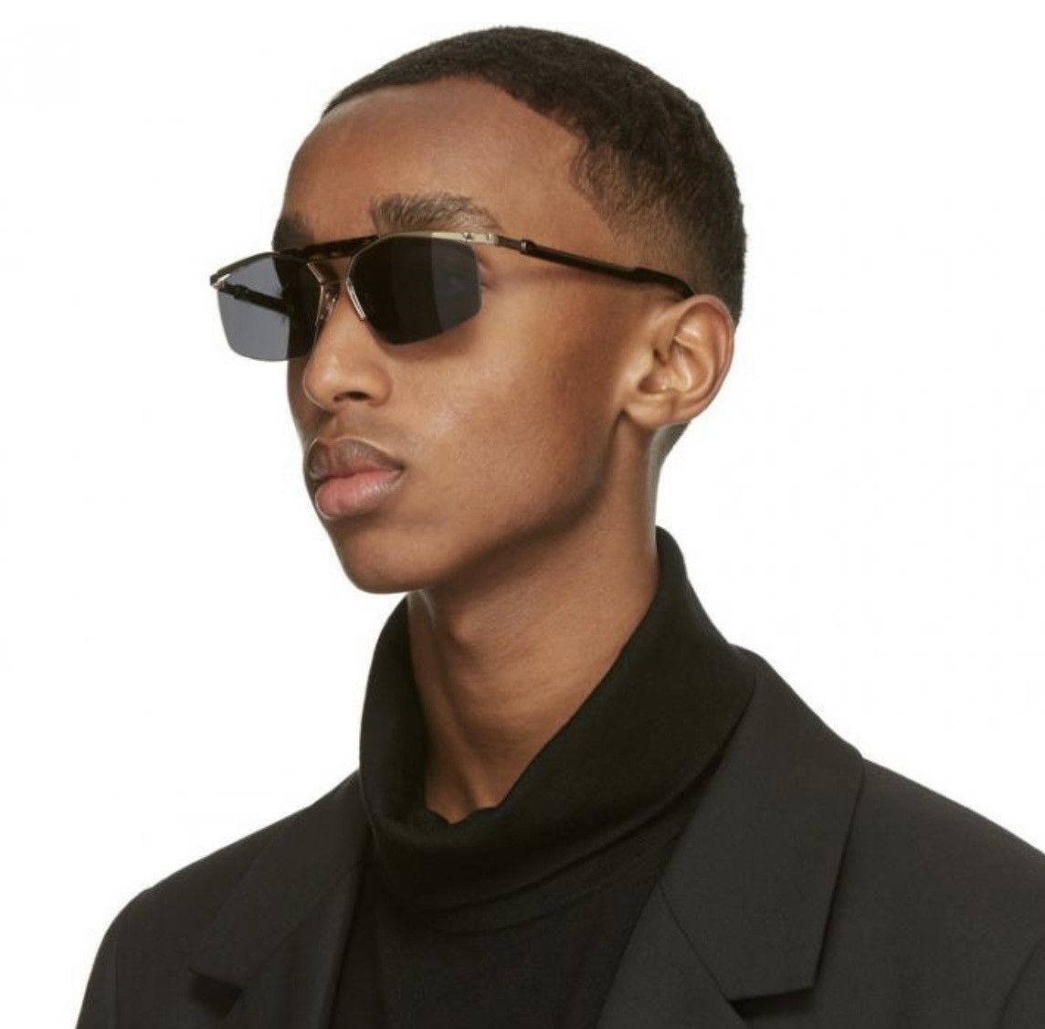 Dior Dior Psychodelic Sunglasses Black/Silver (84JIR) Size ONE SIZE - 1 Thumbnail