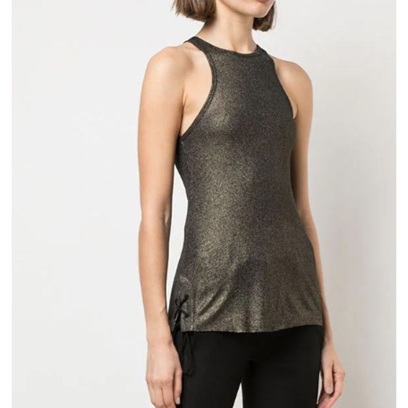 Ann Demeulemeester Ann Demeulemeester sleeveless top bronze Size L / US 10 / IT 46 - 7 Thumbnail