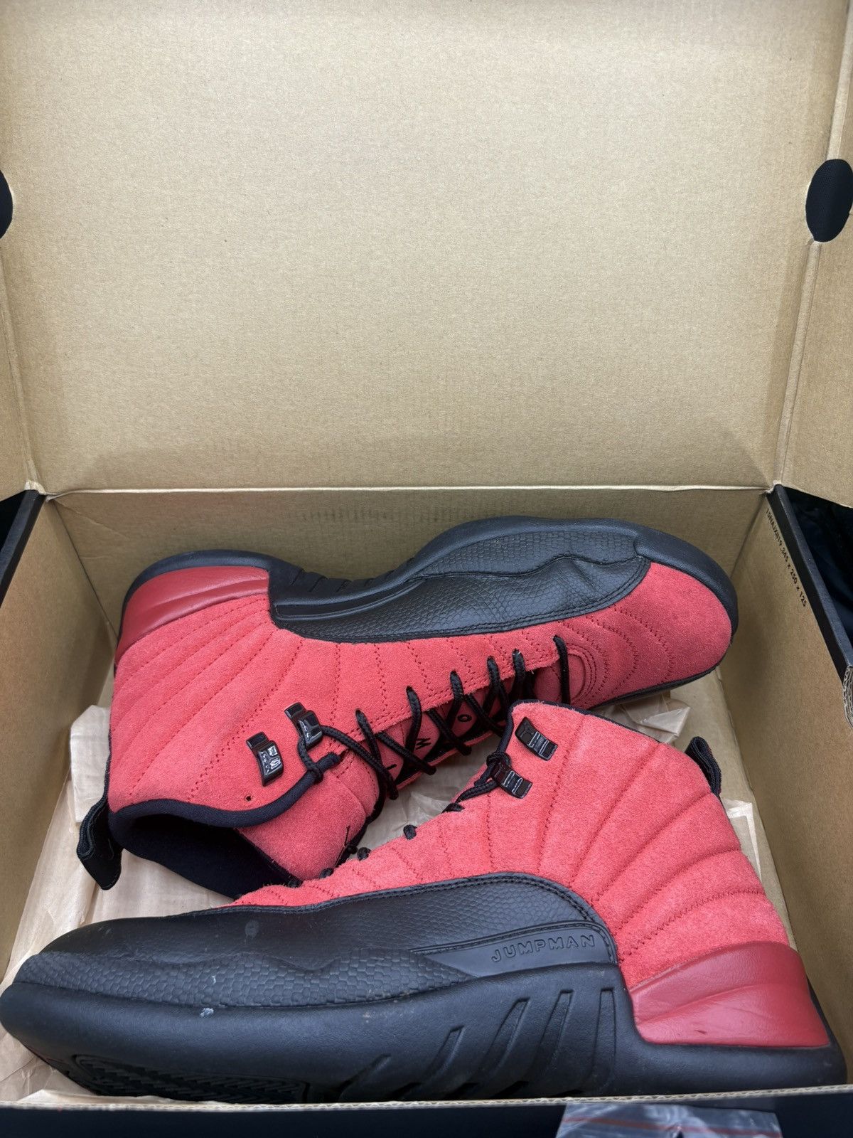 Jordan Brand Jordan 12 reverse flu game Size US 10 / EU 43 - 3 Thumbnail