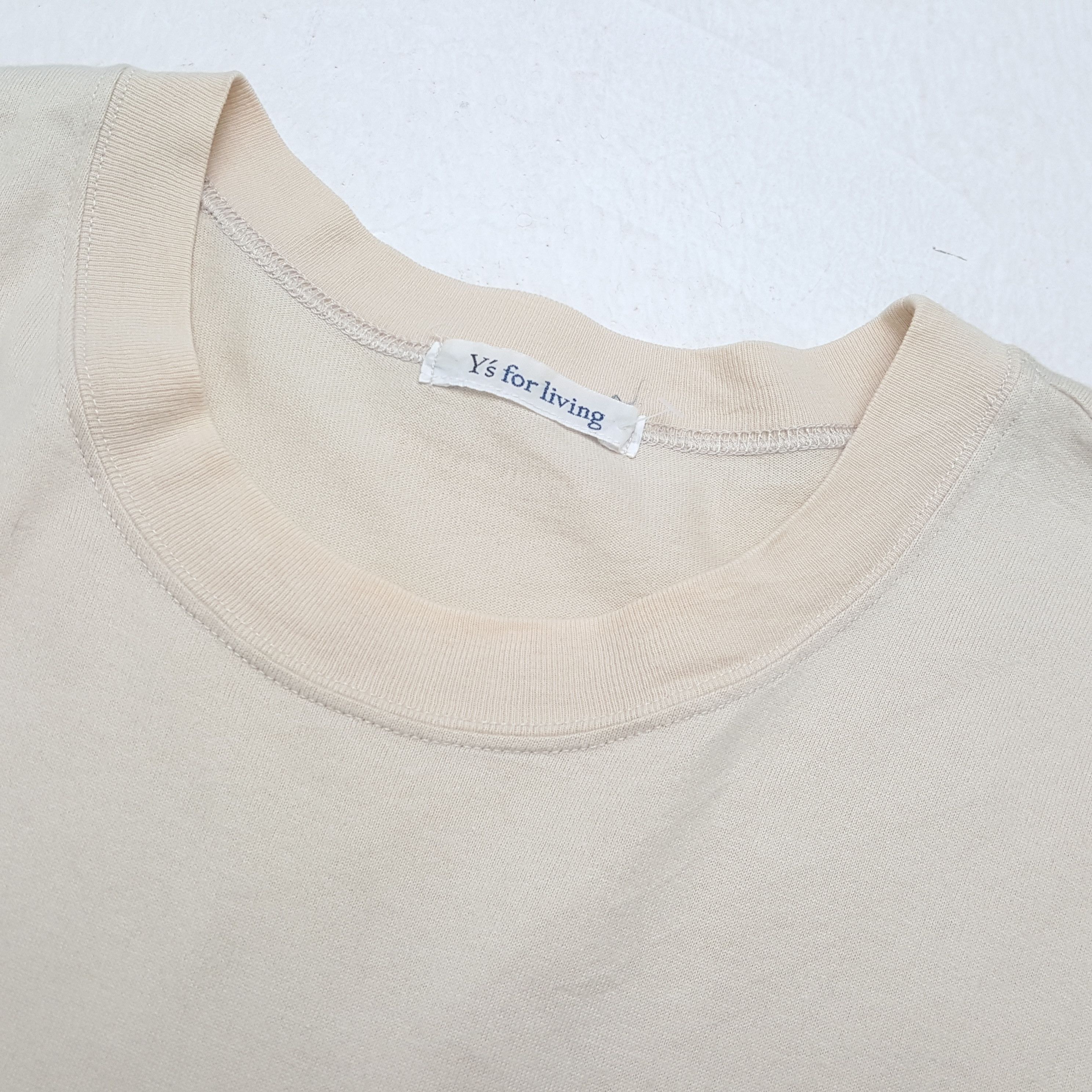 Vintage × Y's × Yohji Yamamoto Vintage Y'S FOR LIVING YOHJI YAMAMOTO Japanese Brand T-Shirt Size US L / EU 52-54 / 3 - 8 Thumbnail