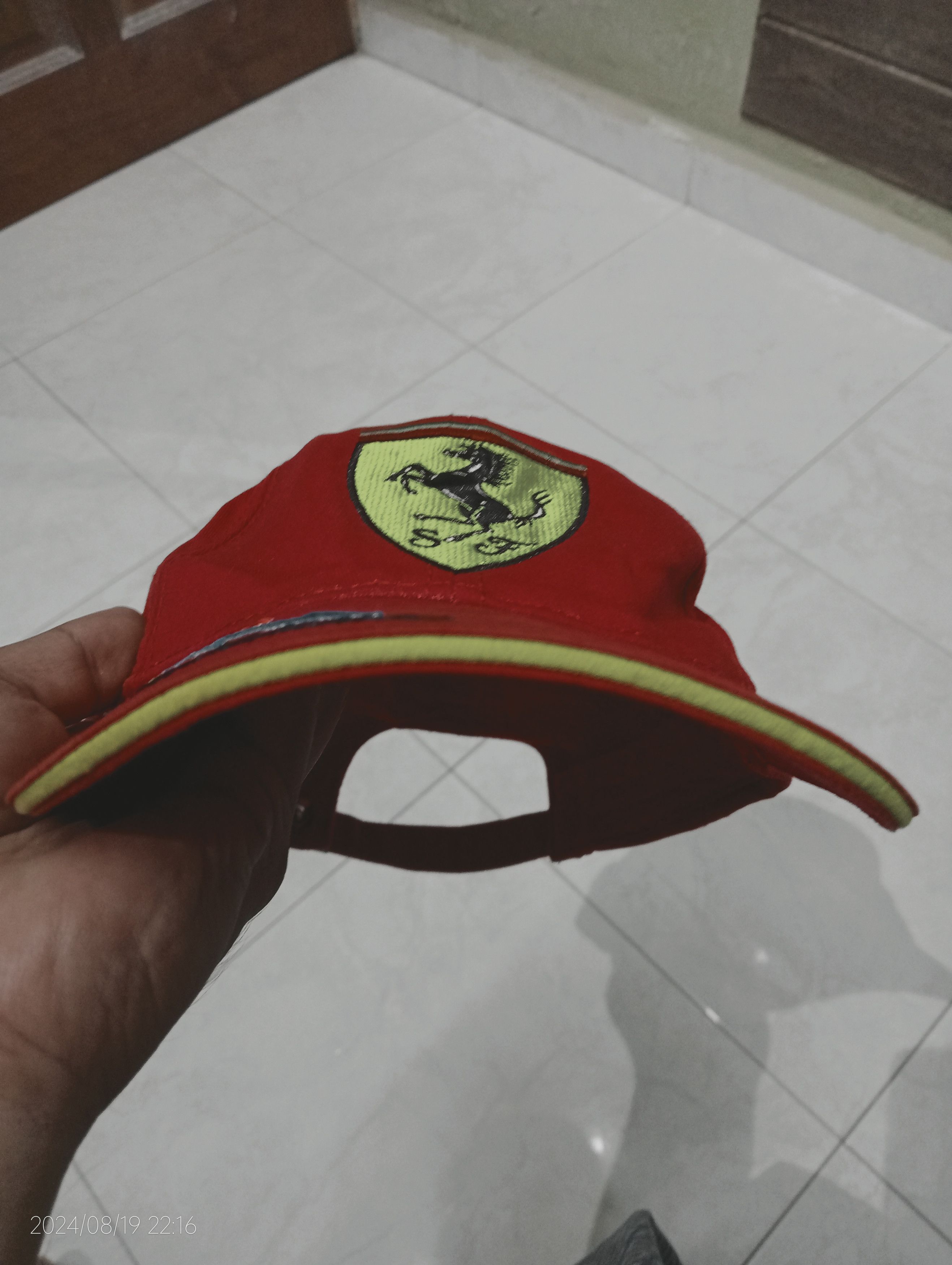Racing VTG Scuderia Ferrari Fernando Alonso Official Formula 1 Cap Size ONE SIZE - 6 Thumbnail
