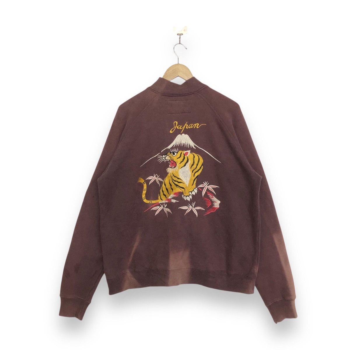 Edition Japan HOUSTON VTG JAPAN SUKAJAN SOVENIR EMBRIODERY SWEATER JACKET Size US L / EU 52-54 / 3 - 1 Thumbnail