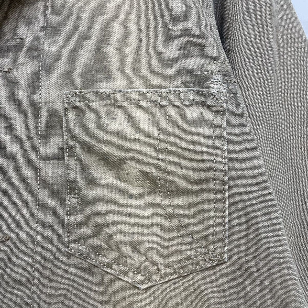 Levi's × Vintage 💥Painting Splash Levis Worker Style Jacket Very Nice Design Size US M / EU 48-50 / 2 - 8 Thumbnail