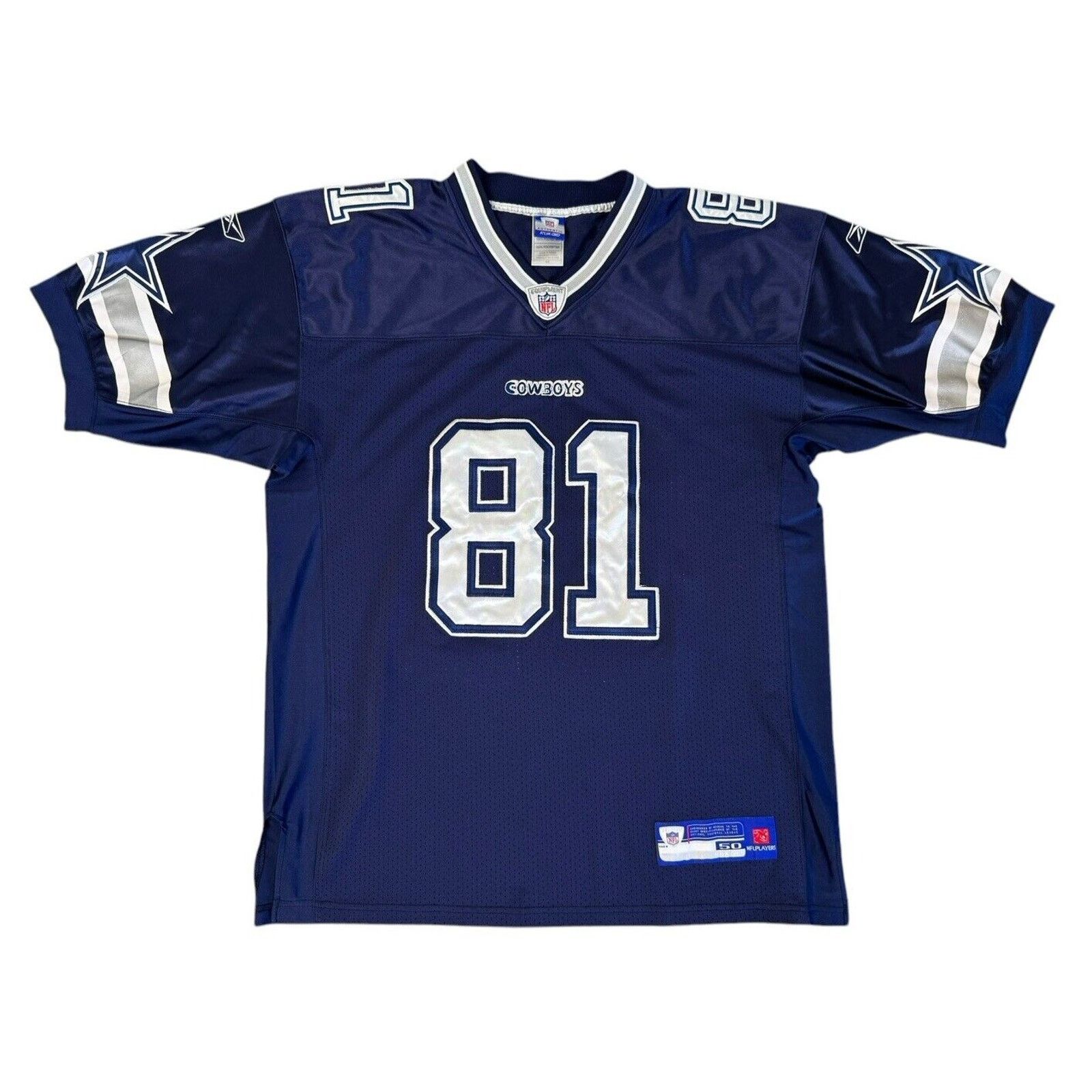 Reebok Authentic Terrell Owens 81 Dallas Cowboys NFL PLAYERS Jersey ...