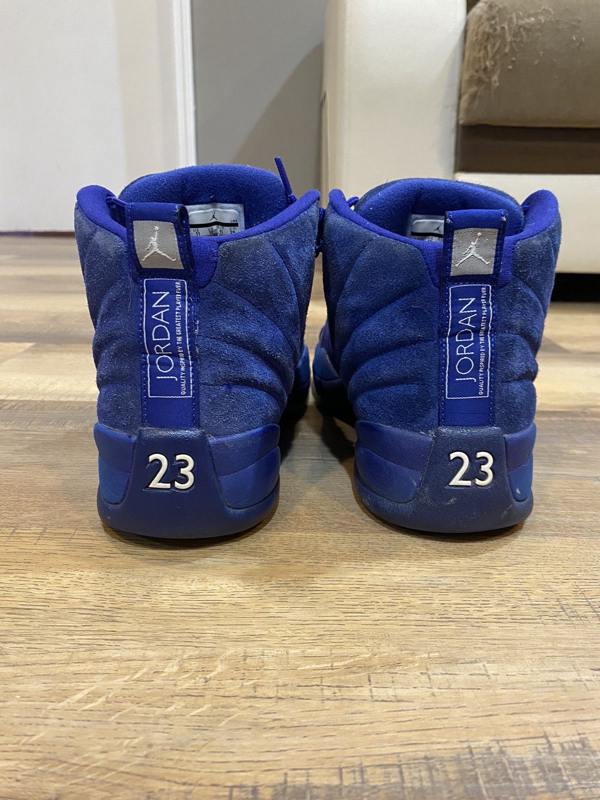 Jordan Brand Jordan 12 Deep Royal Blue Size US 11 / EU 44 - 3 Thumbnail