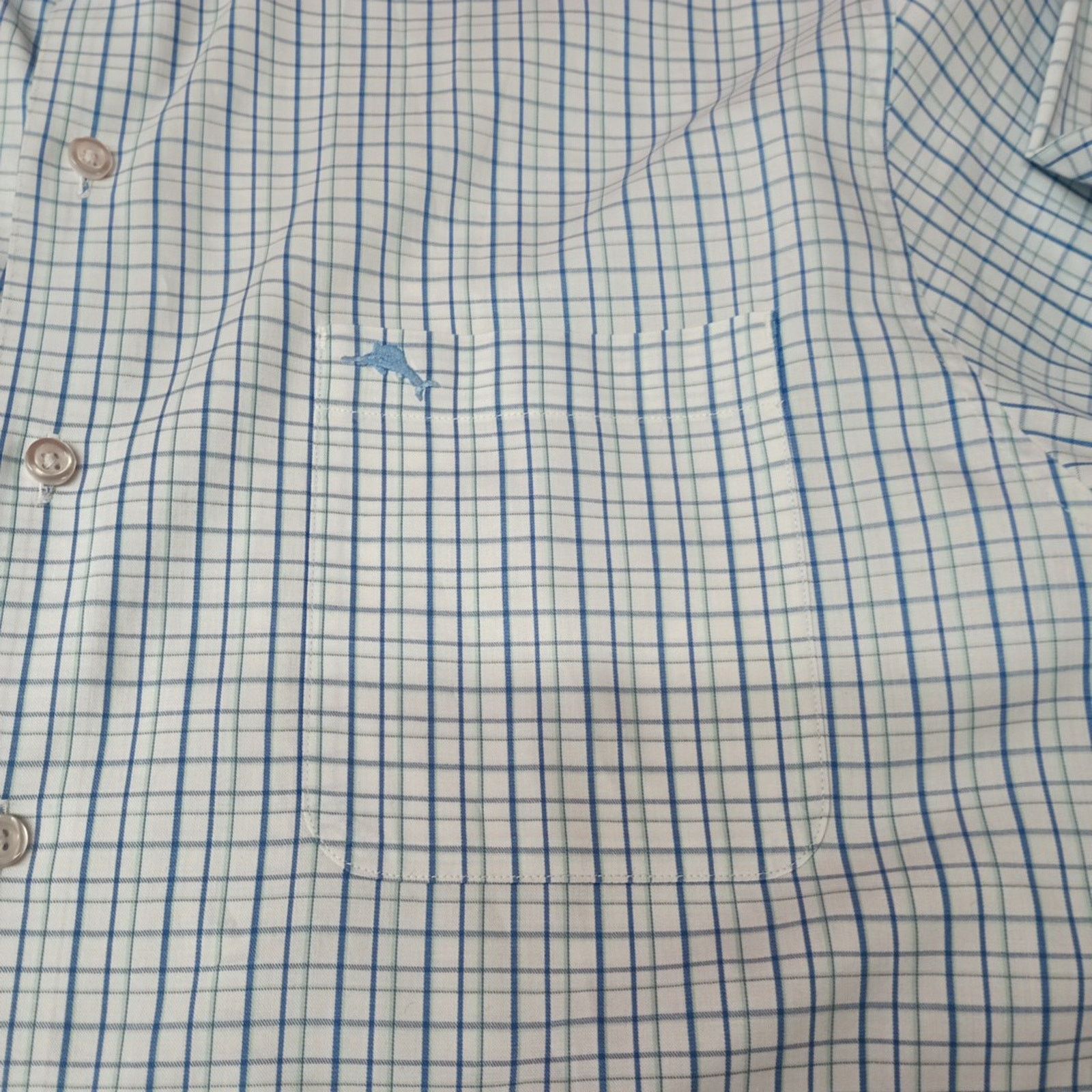 Tommy Bahama Tommy Bahama Shirt Island Zone Men's L Blue Green Button Up Size US L / EU 52-54 / 3 - 4 Thumbnail
