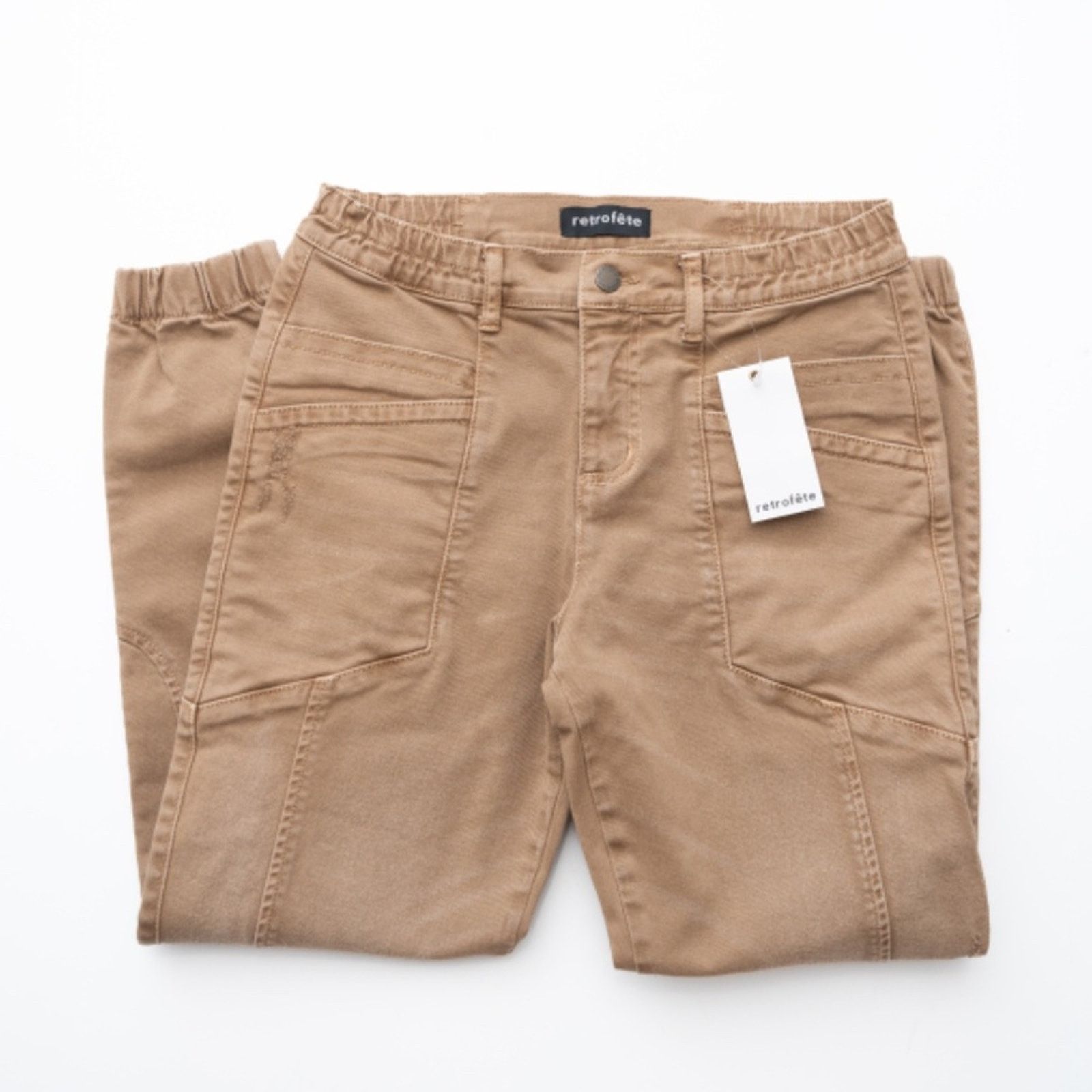 Retrofete Retrofete. Myla Cotton Jogger Pant. Size 26" / US 2 / IT 38 - 3 Thumbnail
