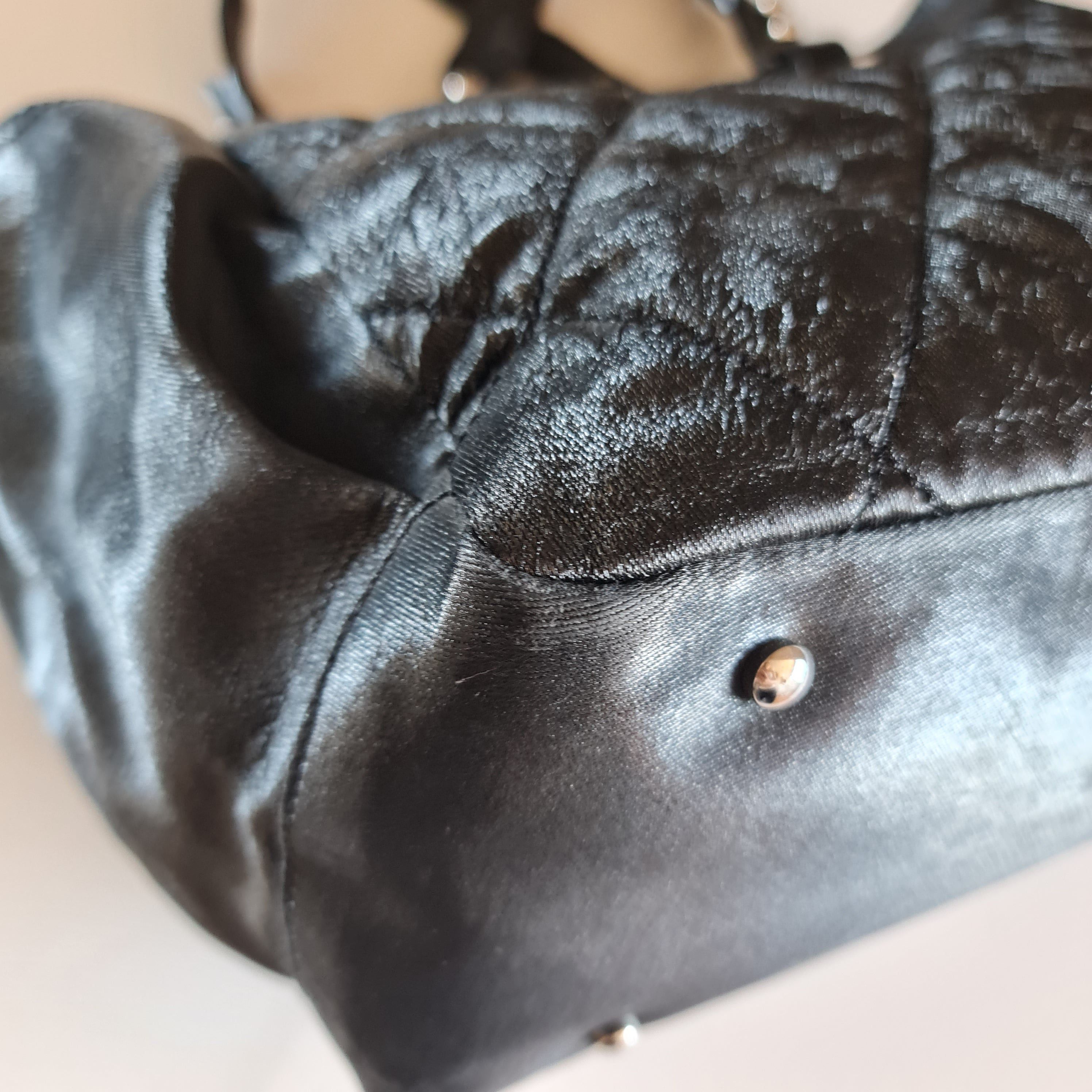Chanel Chanel Black Fabric Biarritz Tote Bag Size ONE SIZE - 10 Thumbnail