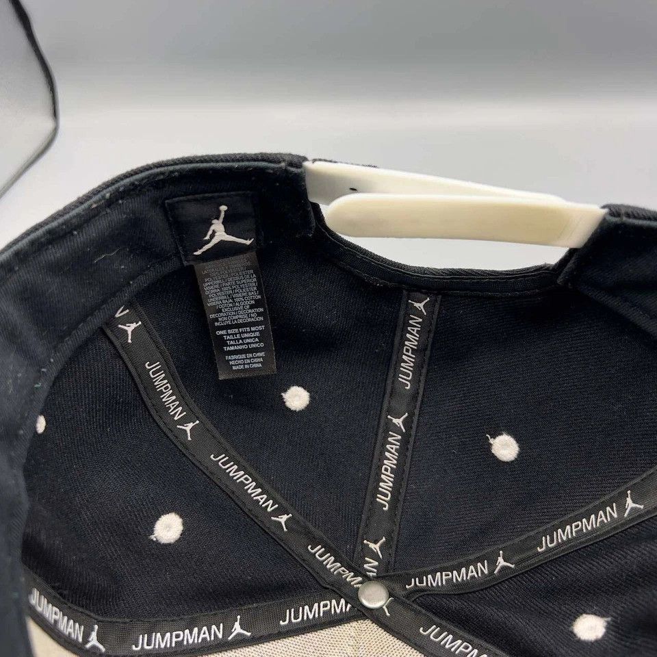 Jordan Brand Air Jordan 10 Hat Men Baron 45 Jumpman Snap Back Cap Men Size ONE SIZE - 6 Thumbnail