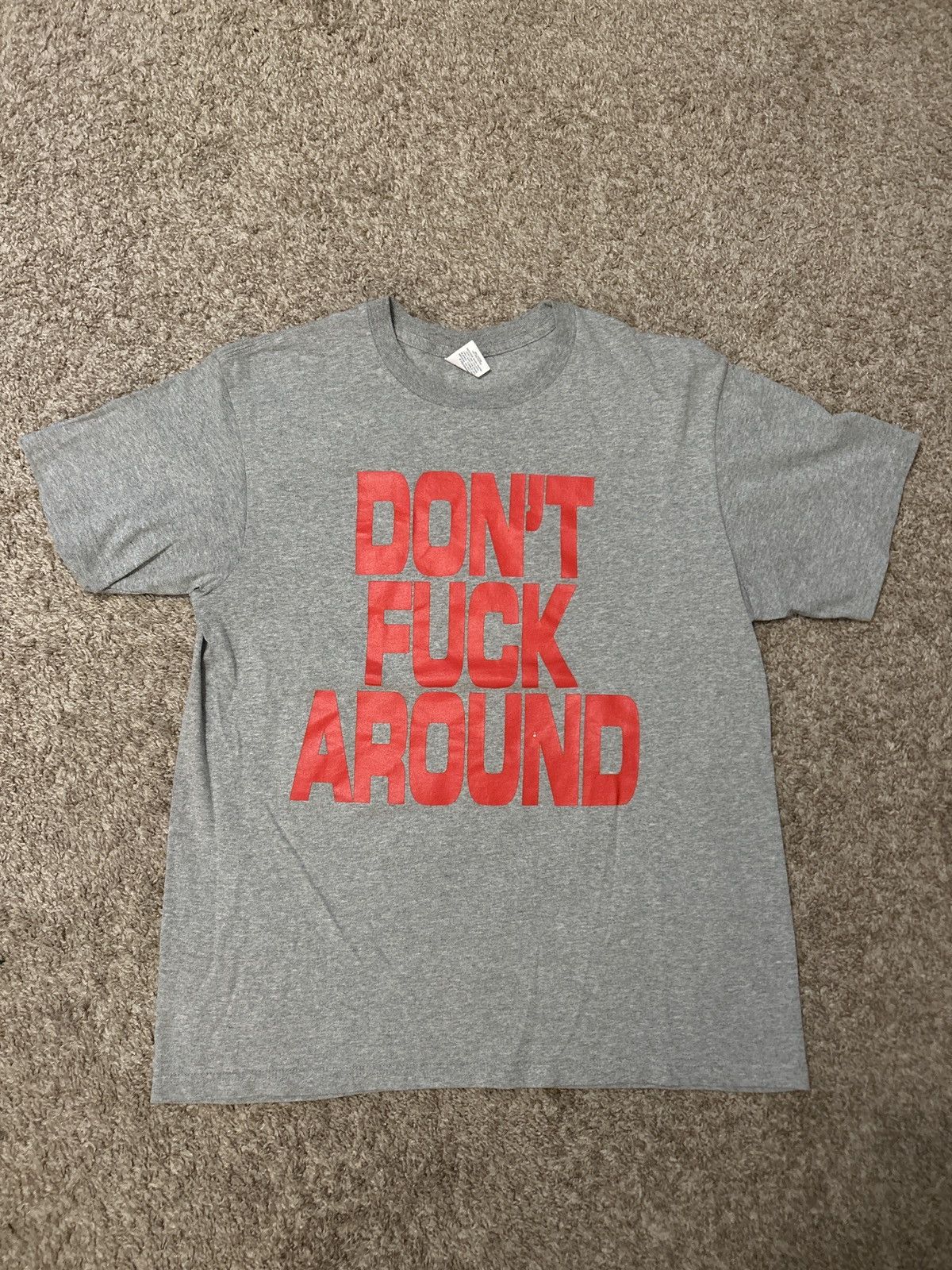 Supreme Supreme Don’t Fuck Around Tee F/W 22 Size Medium Size US M / EU 48-50 / 2 - 1 Thumbnail