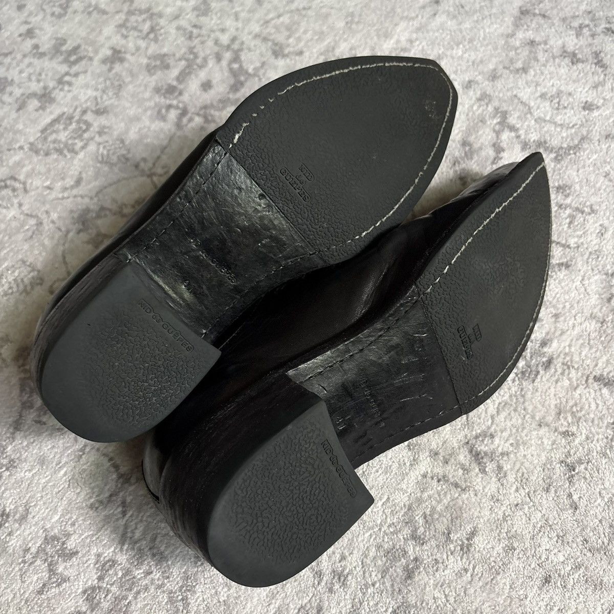 Nid De Guepes Nid De Guepes Goodyear Welted Horsehide Leather Derbies Size US 10 / EU 43 - 7 Thumbnail