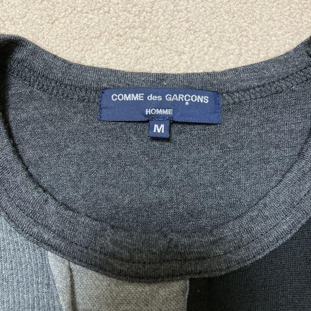 Comme des Garcons × Comme des Garcons Homme Reconstructed Patchwork Knit Sweater Size US M / EU 48-50 / 2 - 3 Thumbnail
