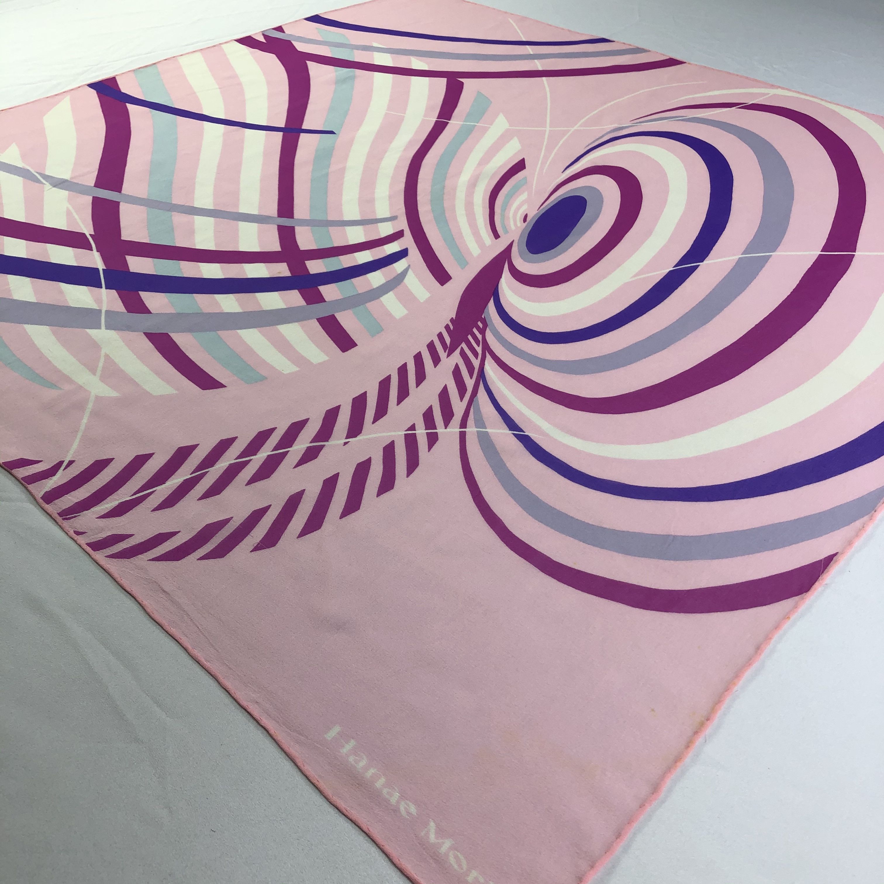 Hanae Mori × Vintage Vintage Hanae Mori Silk Scarf Size ONE SIZE - 3 Thumbnail