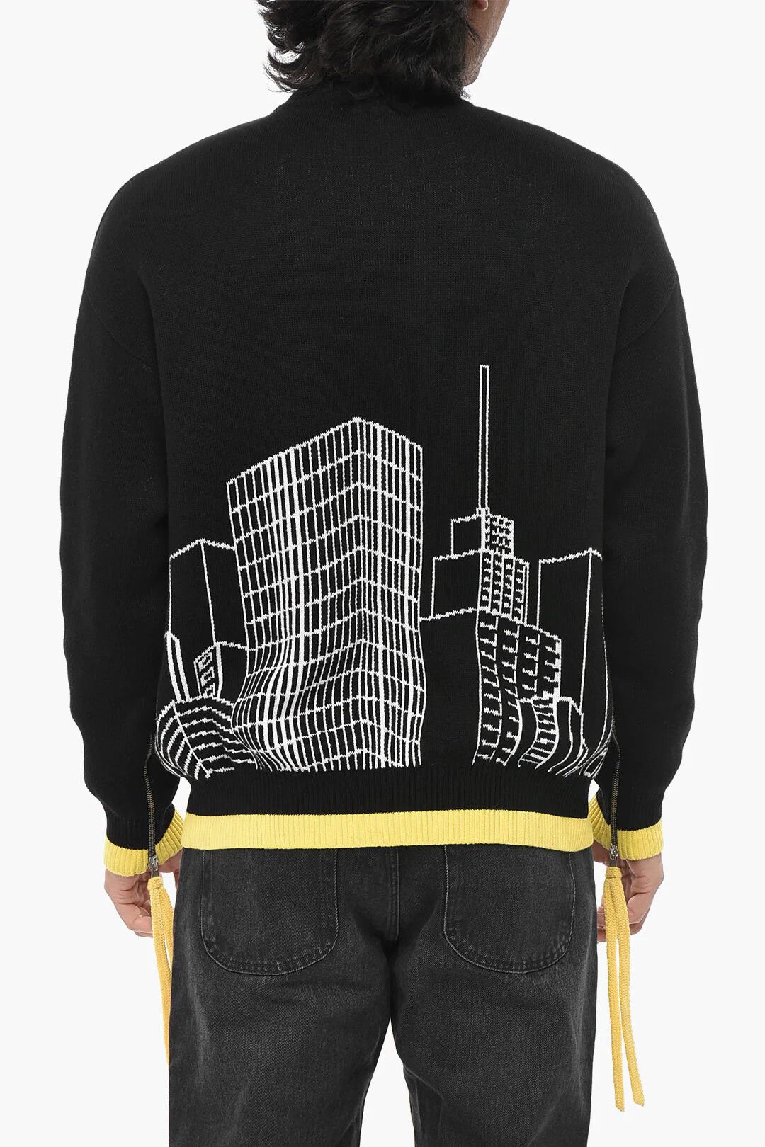 Off-White og1mm0526 Crewneck Sweater in Multicolor Size US S / EU 44-46 / 1 - 2 Thumbnail