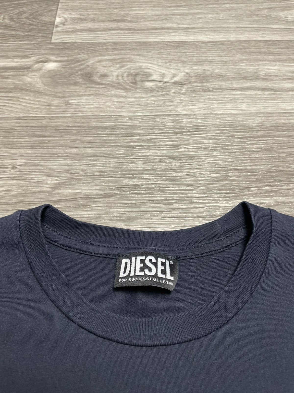 Diesel x2 Diesel Only The Brave Blue And Black T-Shirts Size US M / EU 48-50 / 2 - 20 Thumbnail