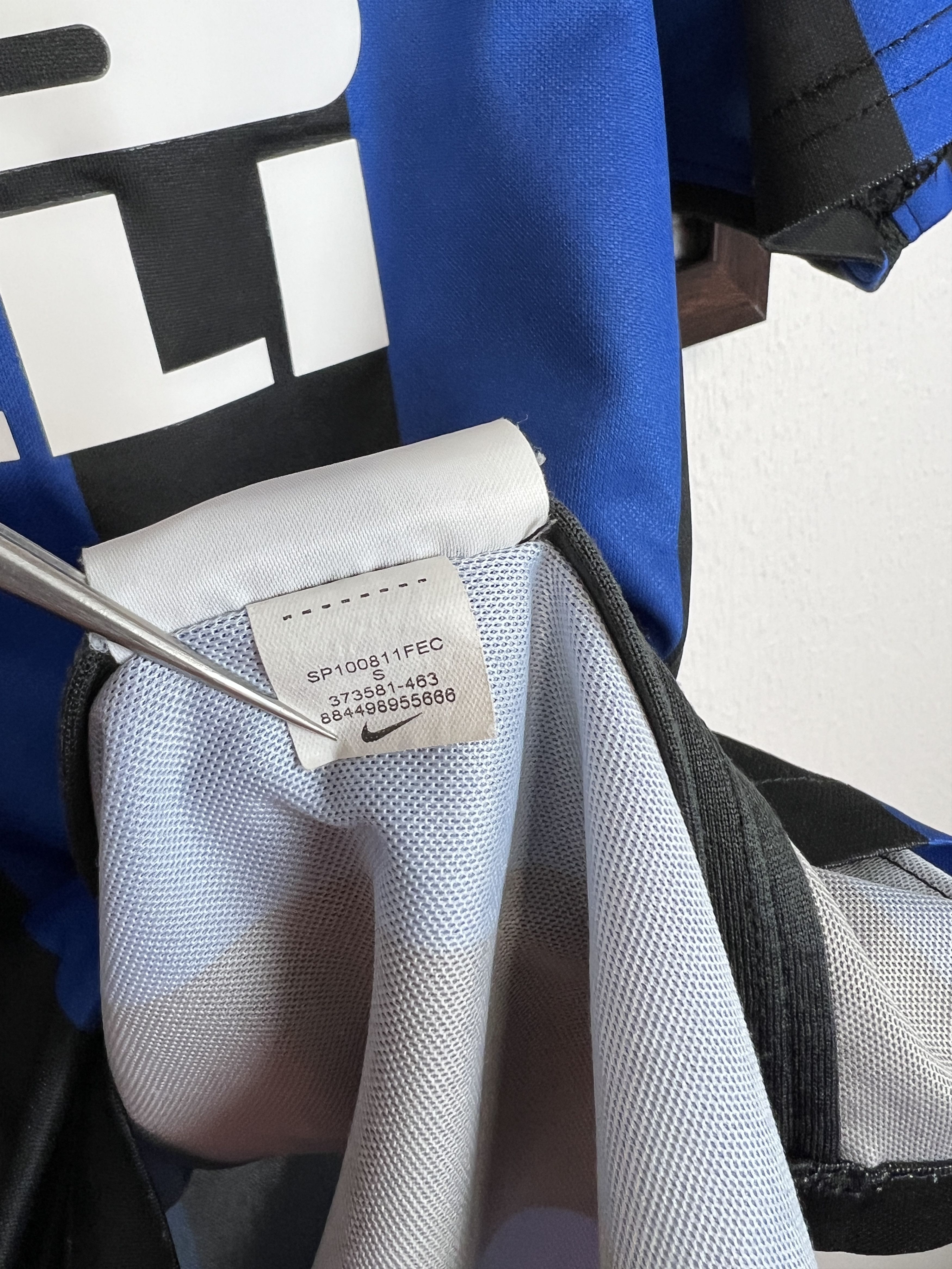 Nike Inter Milan Home football shirt Soccer Maglia Jersey Trikot Size US S / EU 44-46 / 1 - 9 Thumbnail