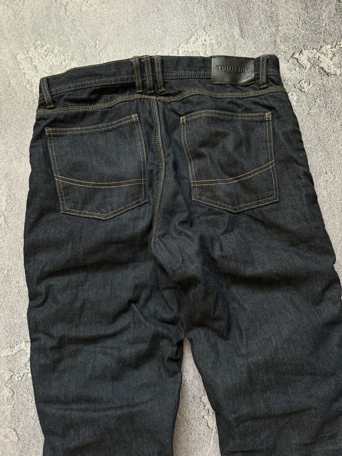 Other Triumph 32/34 selvedge hero riding jean denim pant trouser Size US 32 / EU 48 - 15 Thumbnail