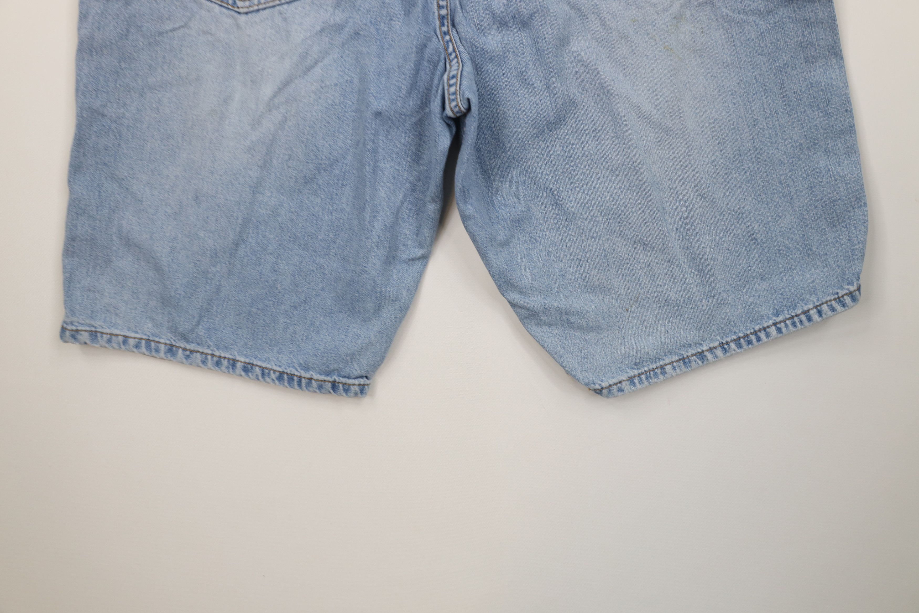 Levi's Vintage Y2K 2001 Levis 569 Loose Fit Denim Jean Shorts Jorts Size US 34 / EU 50 - 14 Thumbnail