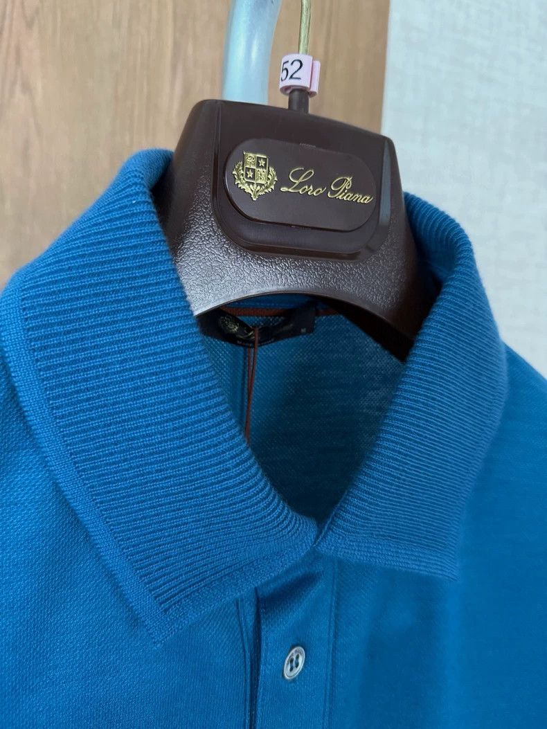 Loro Piana LORO PIANA Spring and summer knit cashmere short sleeve po Size US L / EU 52-54 / 3 - 3 Thumbnail