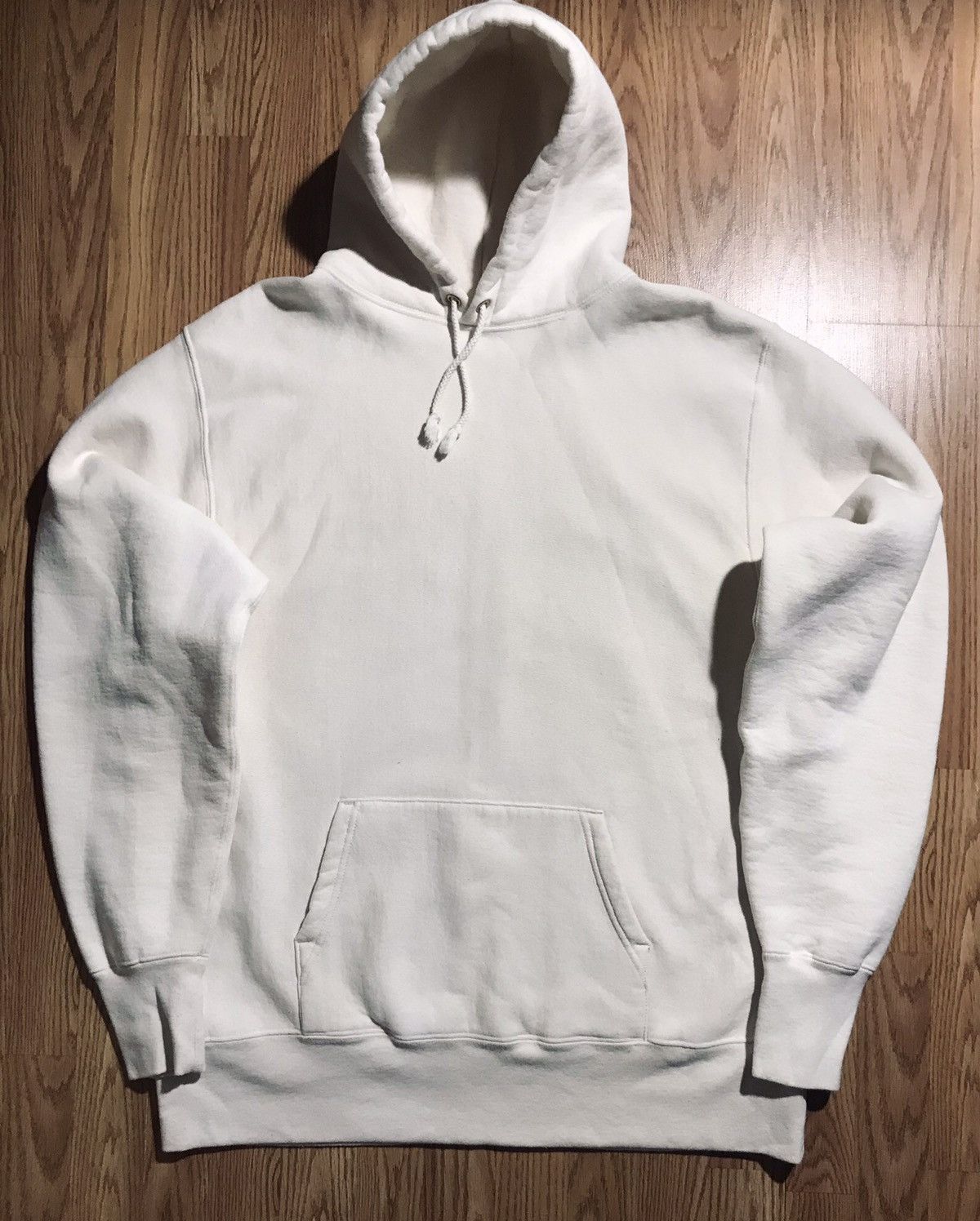 image of Camber Usa Cross Knit Heavyweight Hoodie Mens XL Tall in Off White