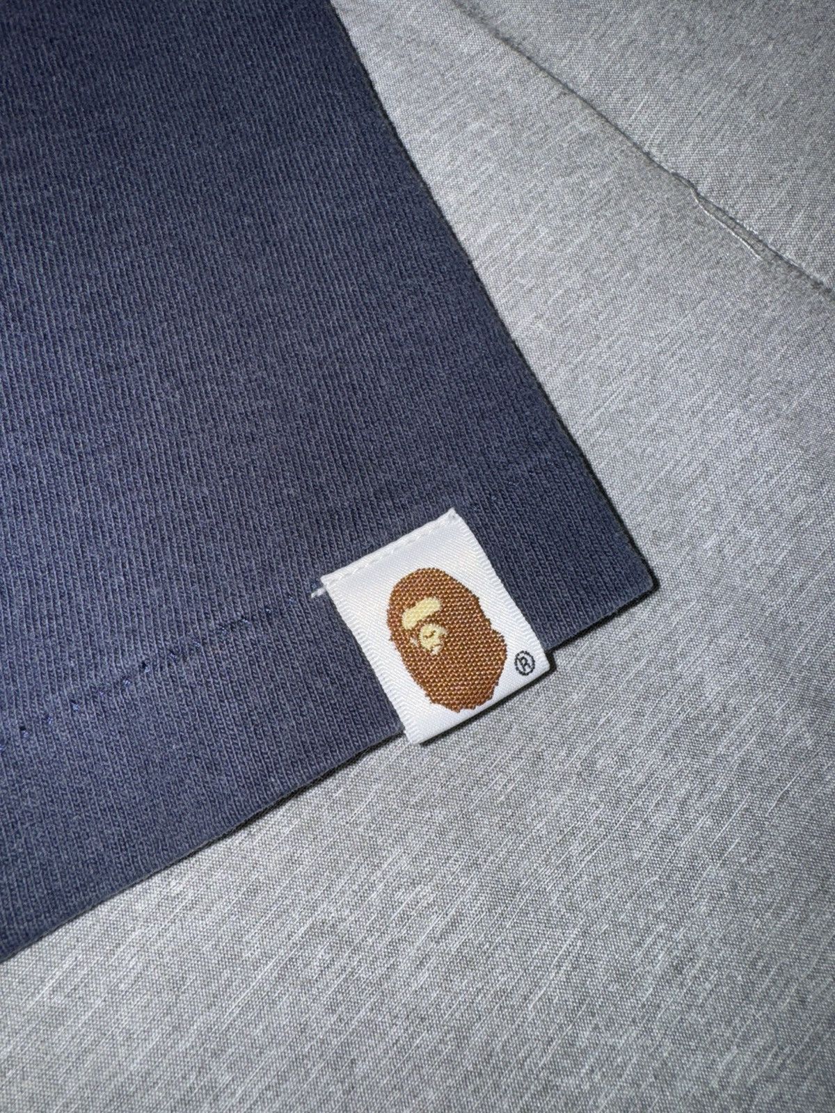 Bape Navy Bape Tee Size US M / EU 48-50 / 2 - 7 Thumbnail