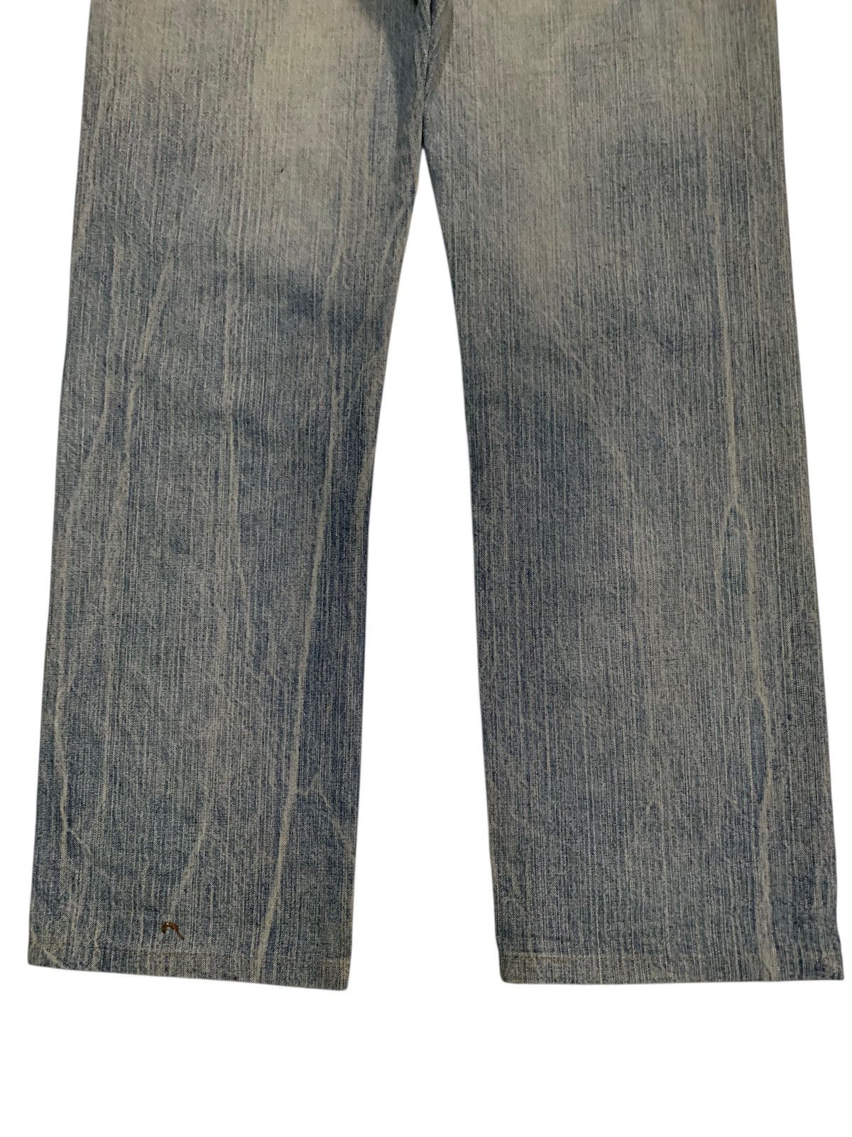 Edwin VINTAGE EDWIN 505BXX SELVEDGE FADED&RUSTY DISTRESSED DENIM Size US 30 / EU 46 - 9 Thumbnail