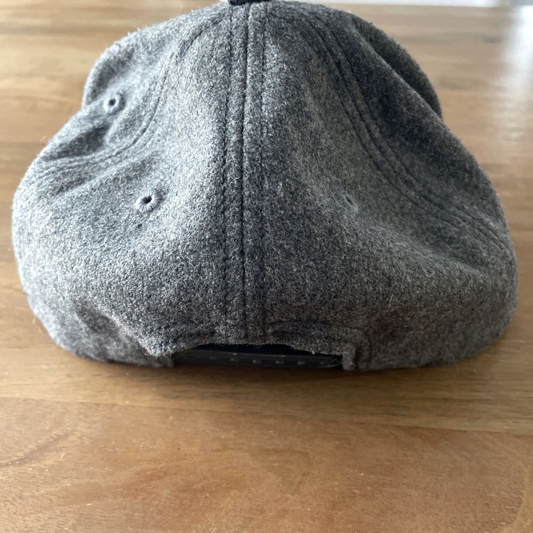 Vintage Stussy Capz Charcoal Gray Wool Blend Snapback Hat Vintage 90s Capz Wool Twill Adjustable One Size Mens Gray 90s Streetwear Vintage WomensMens Size ONE SIZE - 6 Thumbnail