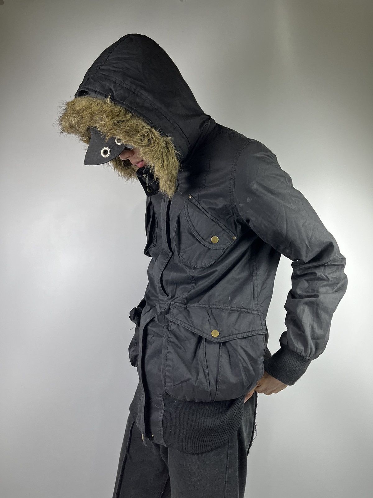 If Six Was Nine Fur bono jacket riche glamour ifsixwasnine lgb style Size US M / EU 48-50 / 2 - 1 Thumbnail