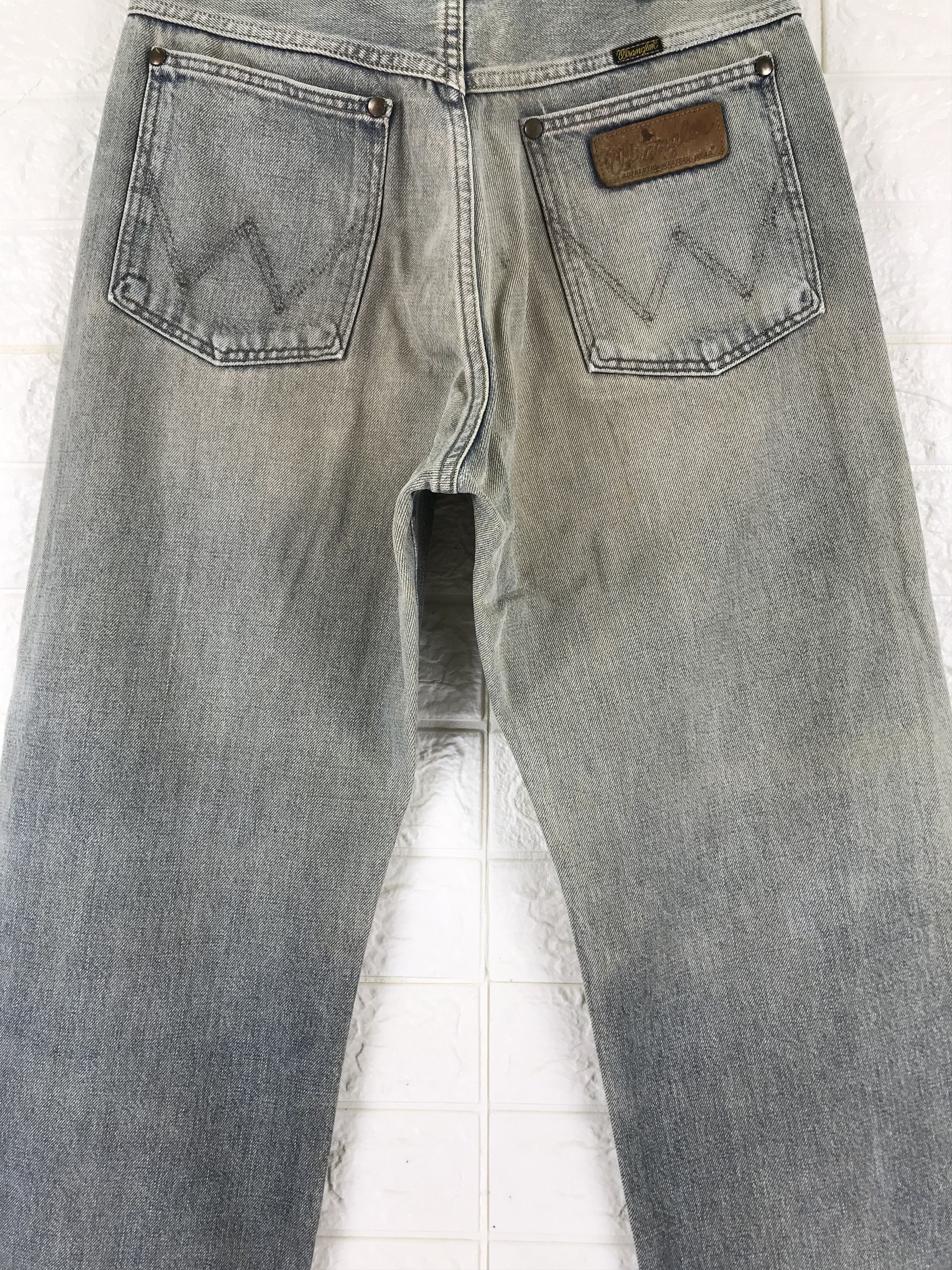 Wrangler Vintage Wrangler Selvedge Red Line Rusty Jeans Size US 30 / EU 46 - 8 Thumbnail