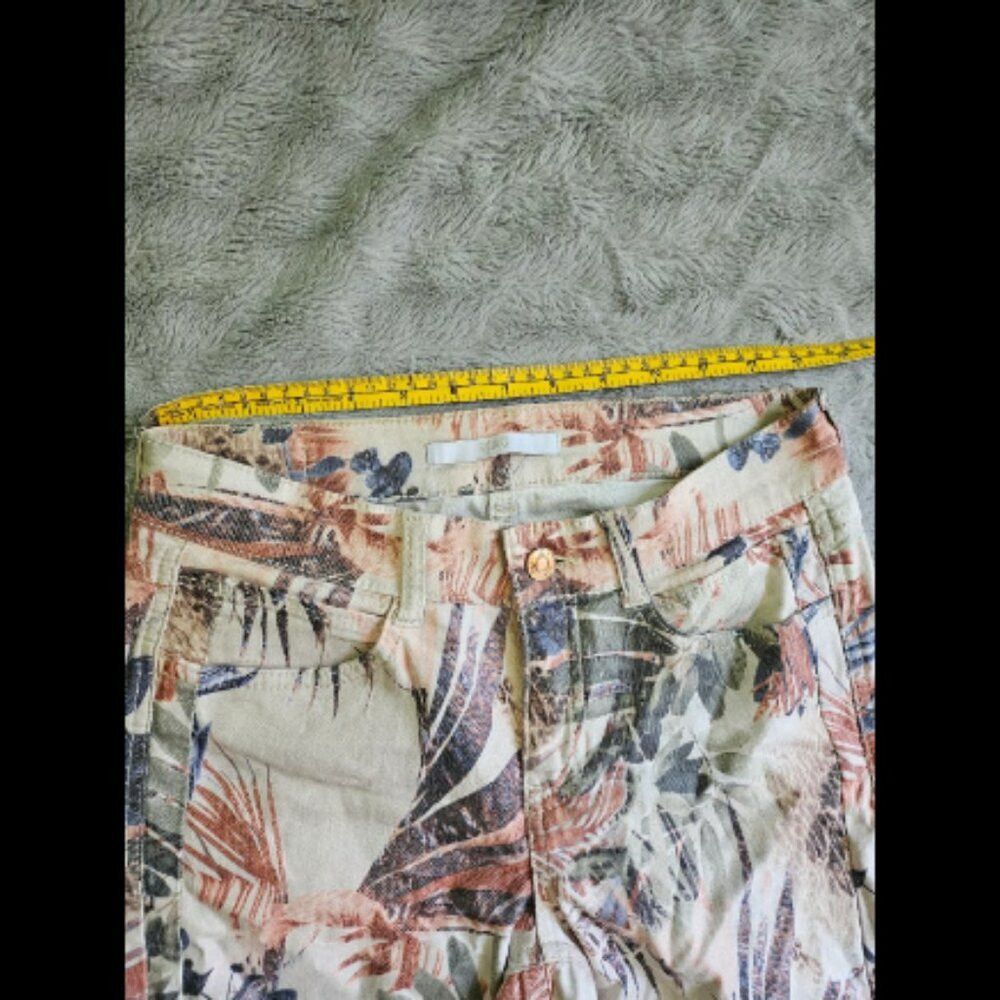 MAC Jeans MAC Jeans Floral Cream Denim Jeans Women 28 6 Medium Size 28" / US 6 / IT 42 - 8 Thumbnail