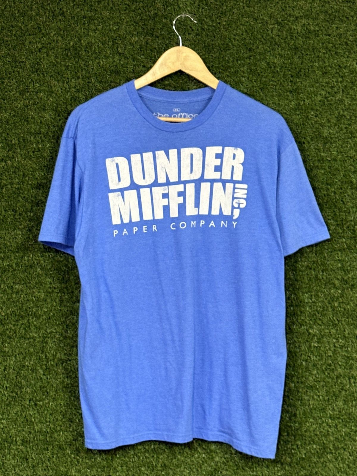 Vintage Dunder Mifflin Paper The Office Company Store Logo Tee XL Size US XL / EU 56 / 4 - 1 Thumbnail