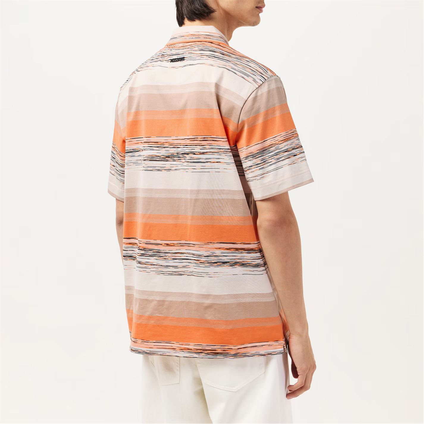 Missoni o1g2r1mq0426 Knit Streamlined Fit Short Sleeve Polo Shirt Size US S / EU 44-46 / 1 - 4 Thumbnail