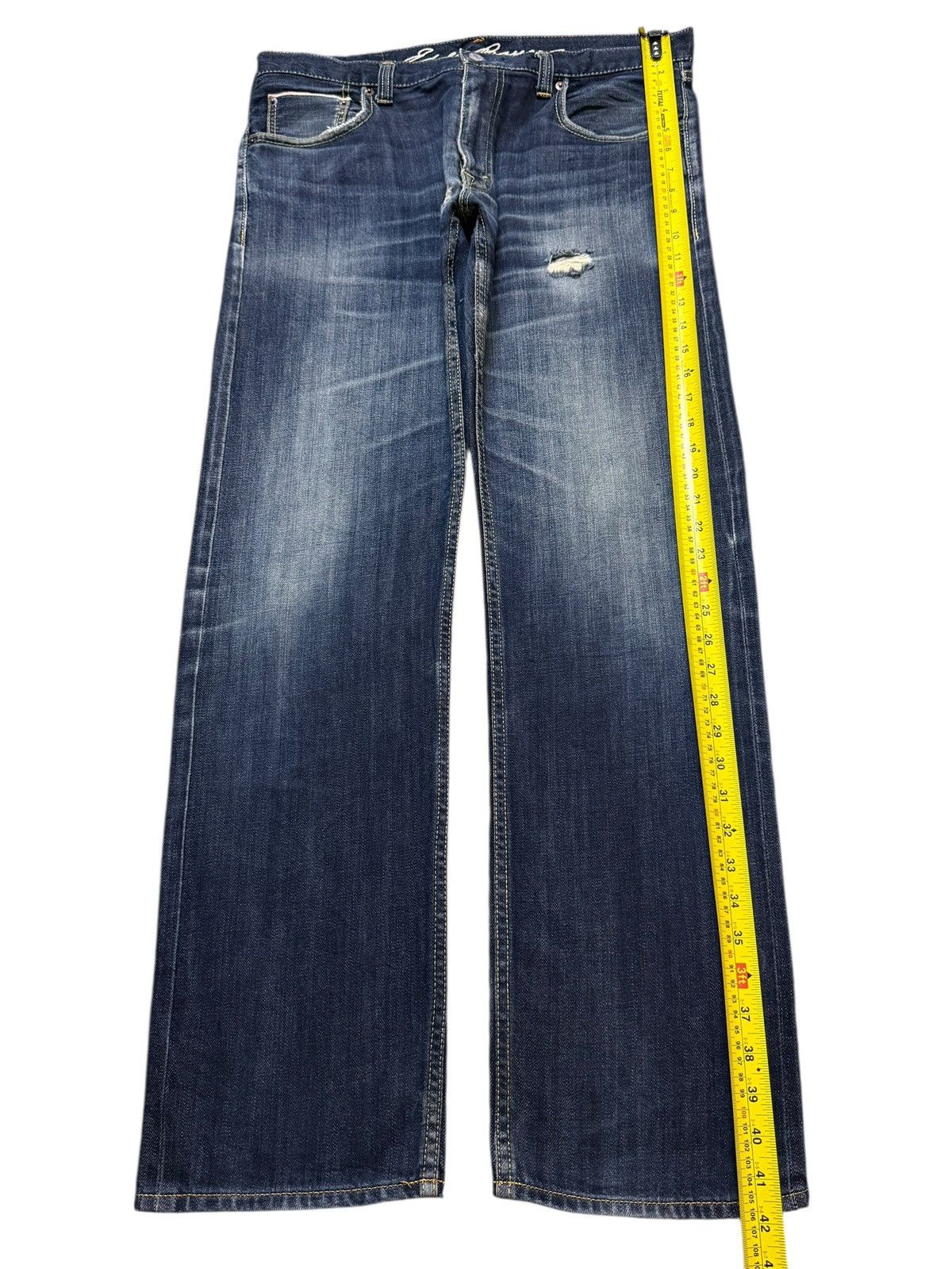 Eddie Bauer Vintage 90s Japan Eddie Bauer Selvedge Faded Wash Straight Size US 34 / EU 50 - 11 Thumbnail