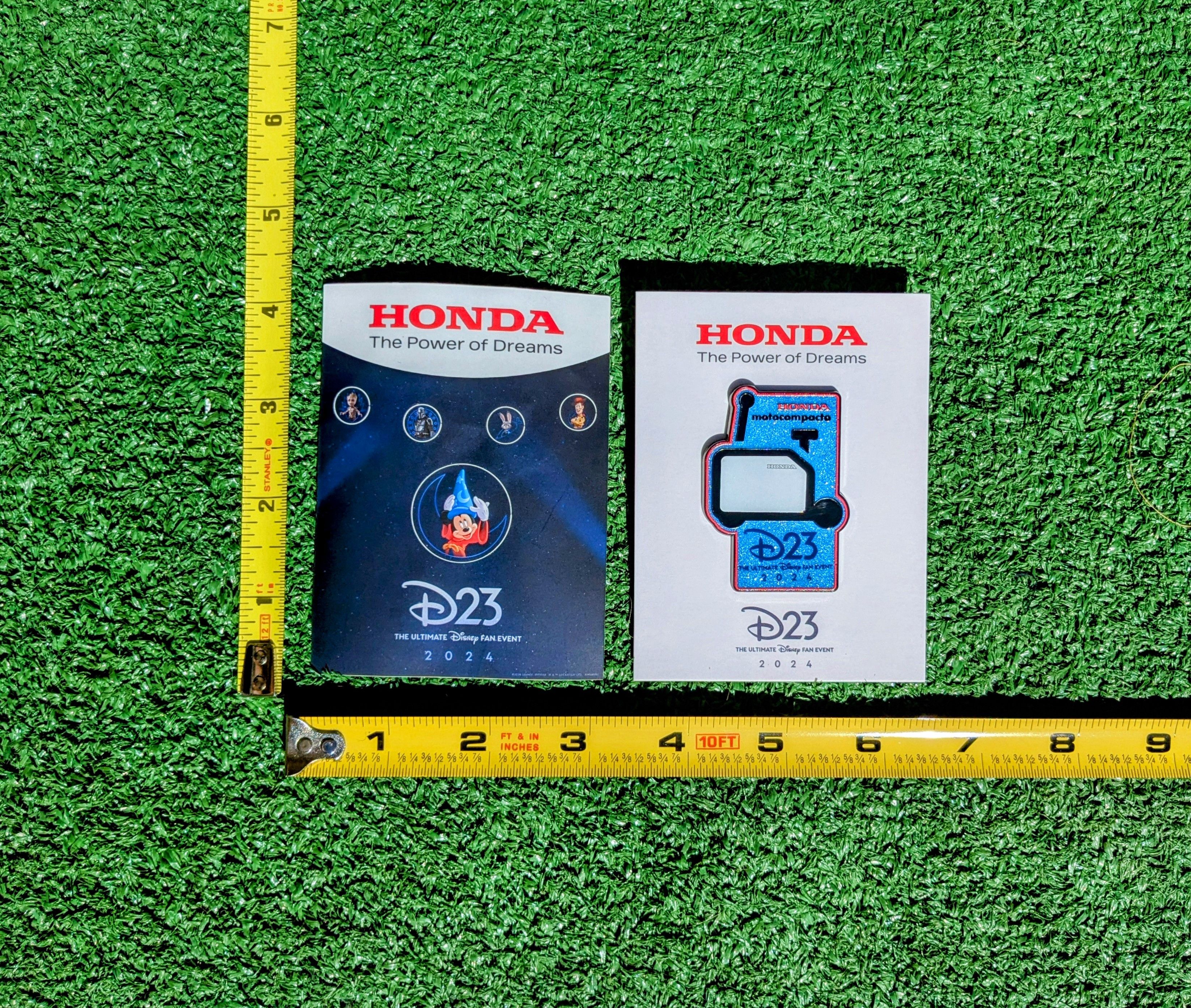 Honda 2024 Disney D23EXPO Honda Pin+Mickey Mouse/Woody+More Decals Size ONE SIZE - 2 Thumbnail