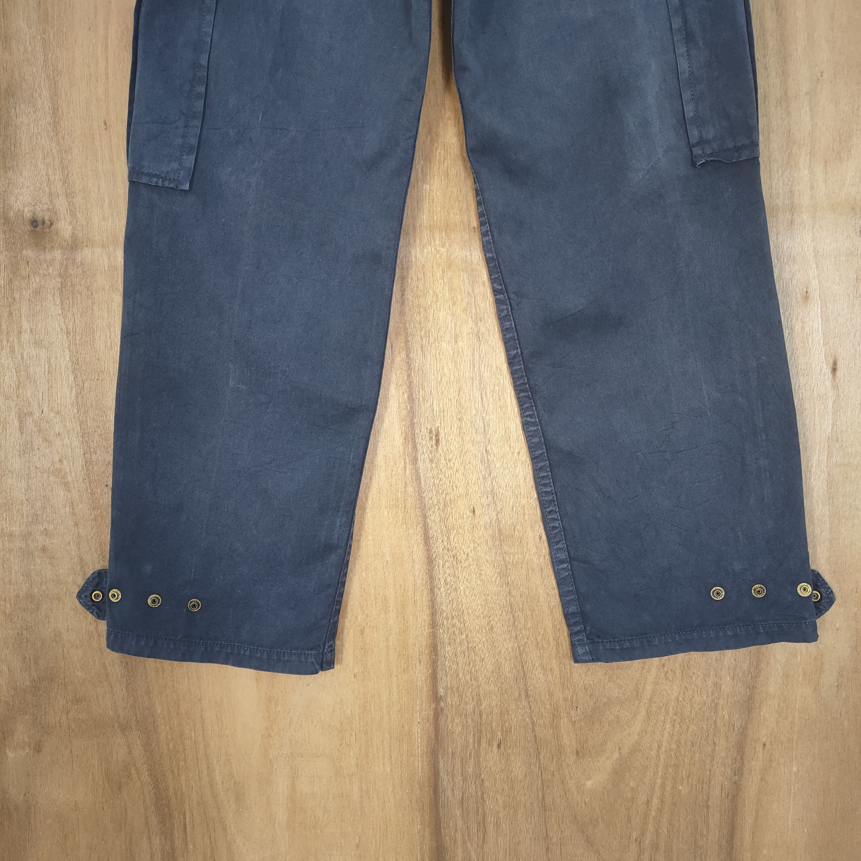 Japanese Brand VINTAGE DESTRIP ZIPPER LEG BONDAGE CARGO PANTS Size US 30 / EU 46 - 9 Thumbnail