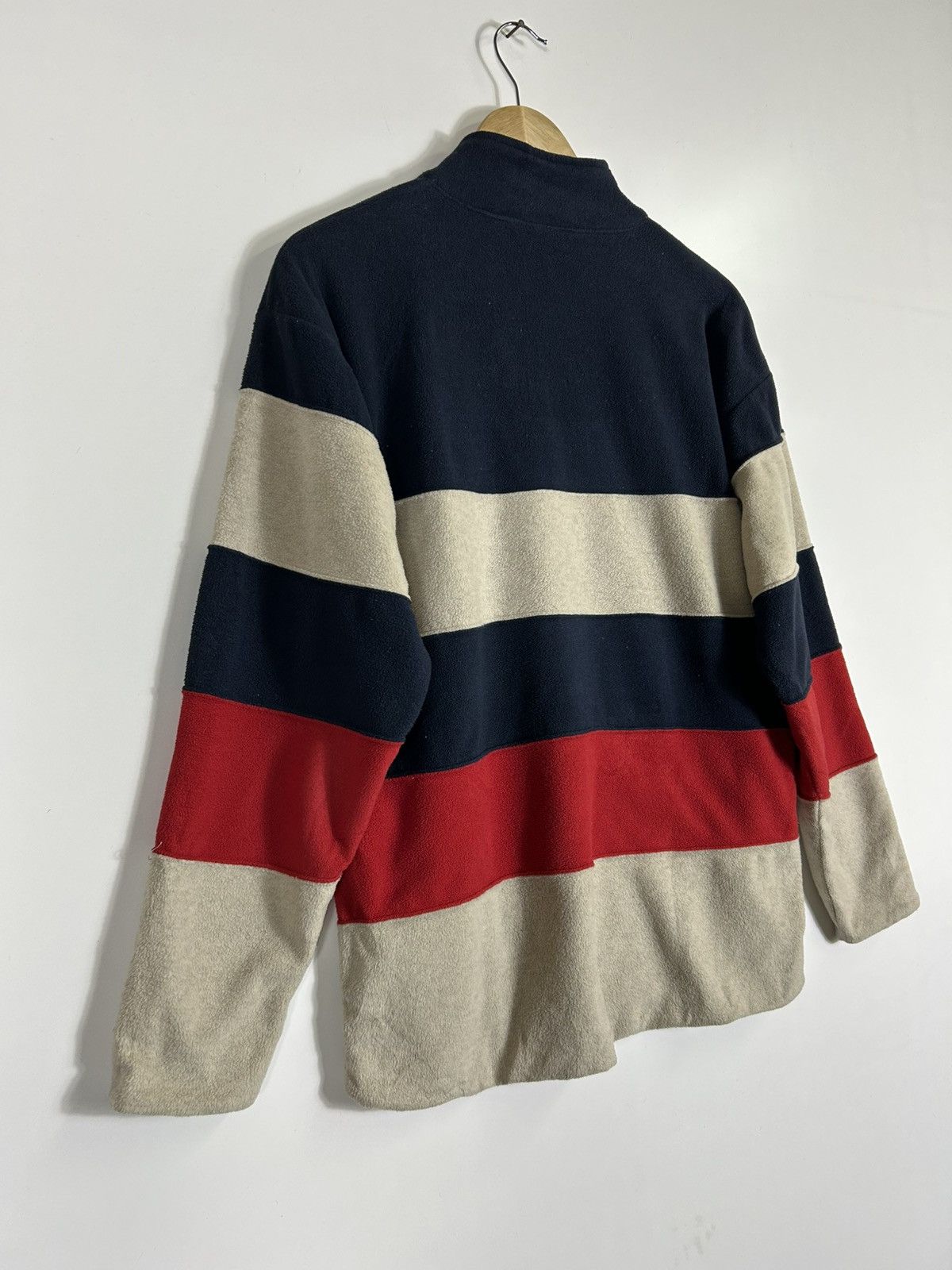 Canterbury of New Zealand × Vintage ⚡️Vintage Canterbury Fleece Reversable Half Zipper Sweater Size US M / EU 48-50 / 2 - 9 Thumbnail