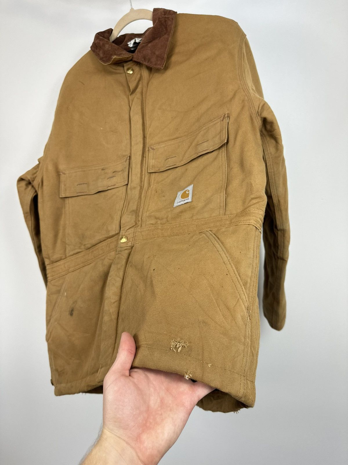 Carhartt Vintage 90s Carhartt USA Lined Utility Arctic Detroit Jacket Size US L / EU 52-54 / 3 - 12 Thumbnail