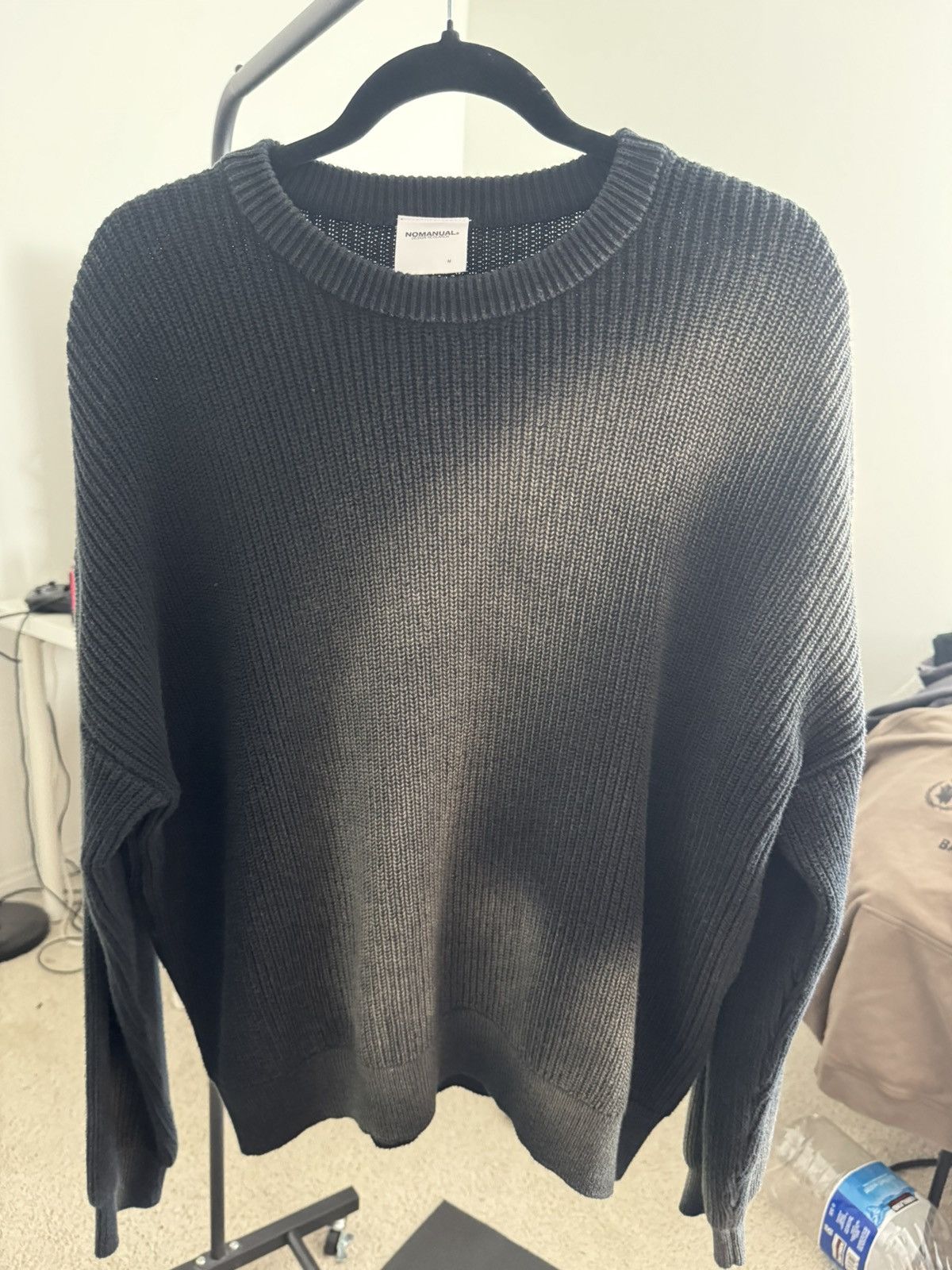 No Maintenance Nomanual Black Knit (Bought from Korea) Size US M / EU 48-50 / 2 - 1 Thumbnail