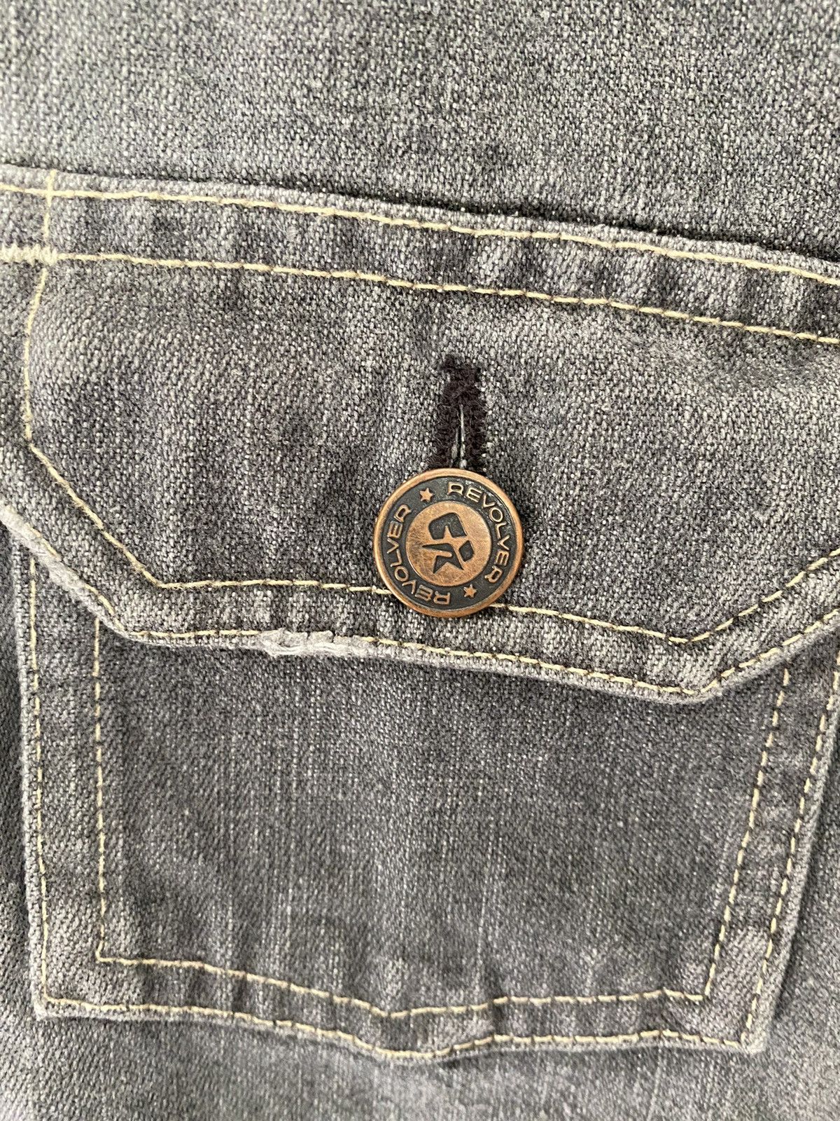 Japanese Brand AW2001 Revolver Japan denim Jacket Size US S / EU 44-46 / 1 - 7 Thumbnail