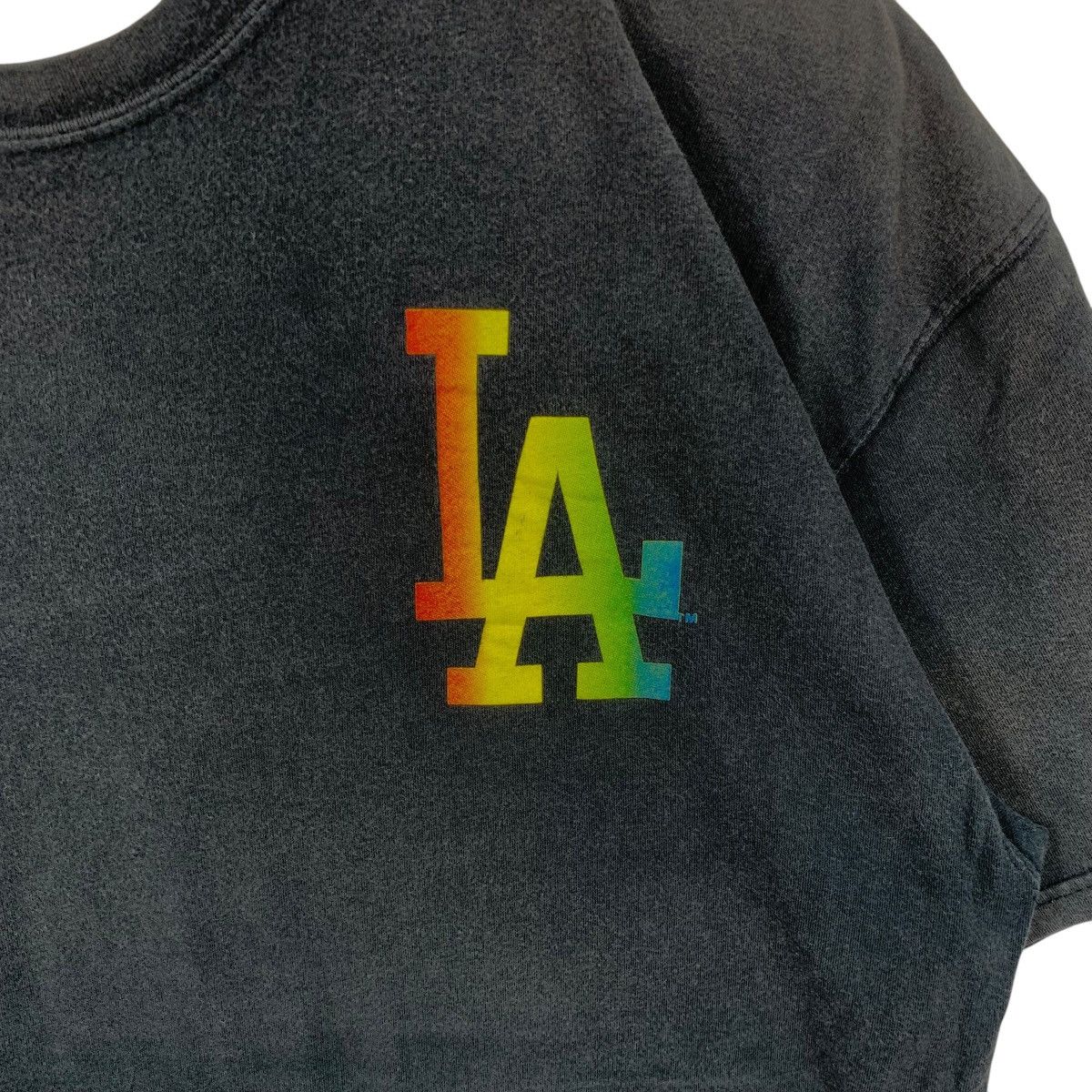 MLB MLB MAJESTIC ATHLETIC LA Los Angles Logo Tee Shirt Top Size US XXL / EU 58 / 5 - 5 Thumbnail